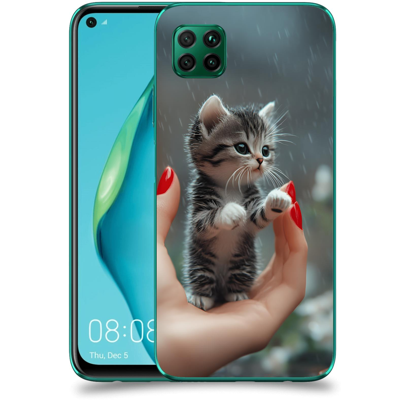 ACOVER Kryt na mobil Huawei P40 Lite - Koťátko
