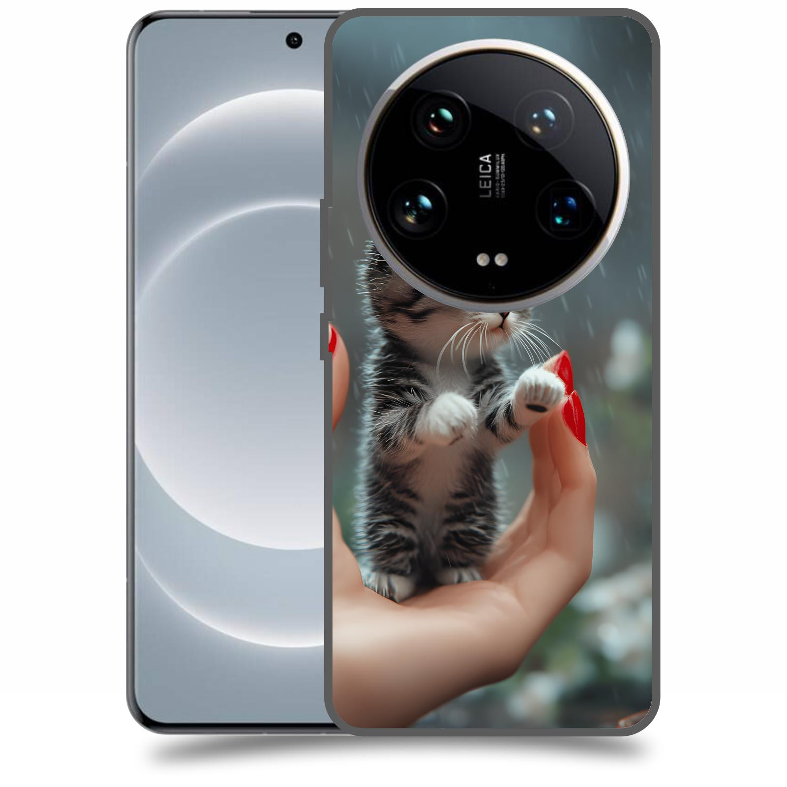 ACOVER Kryt na mobil Xiaomi 14 Ultra - Koťátko