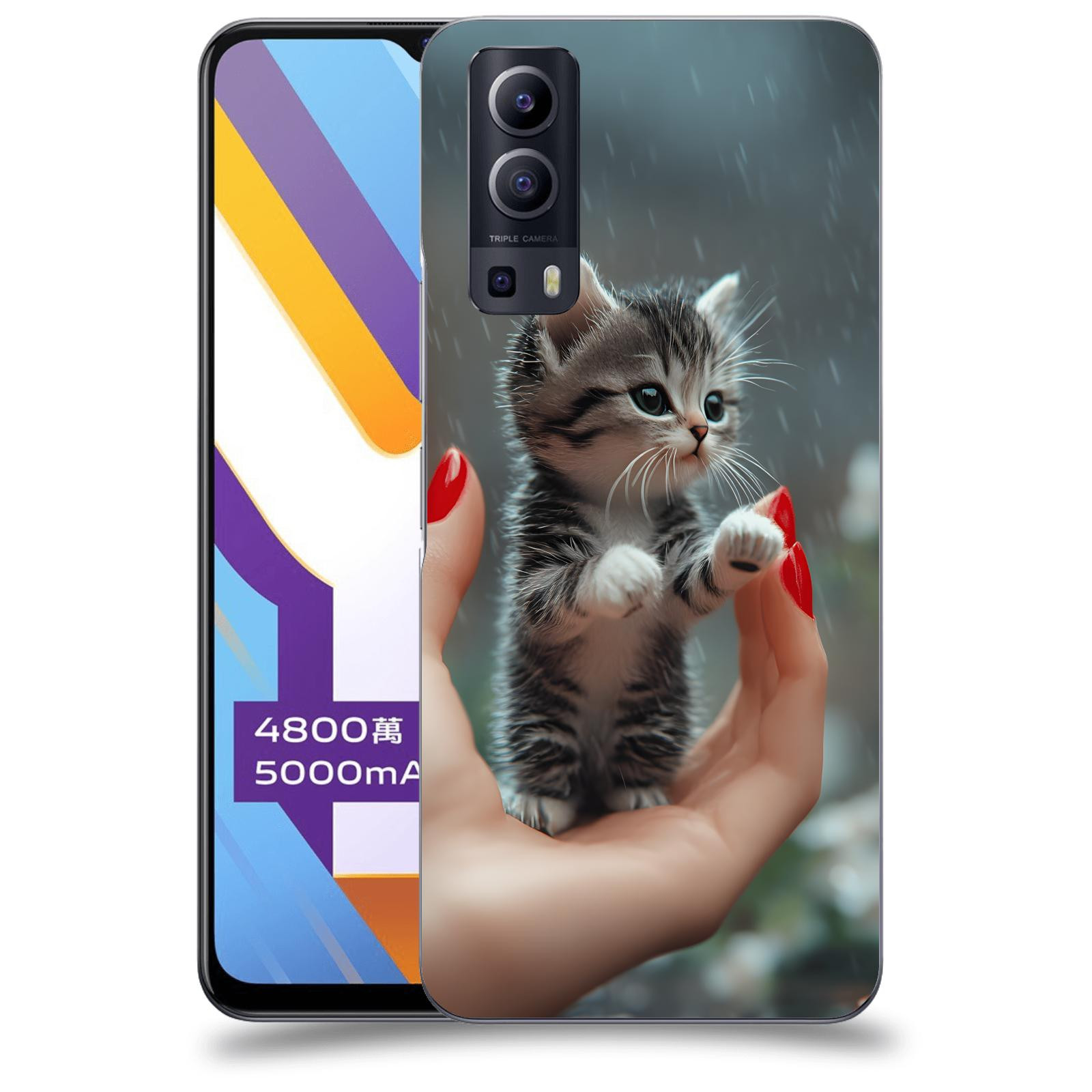 ACOVER Kryt na mobil Vivo Y52 5G - Koťátko