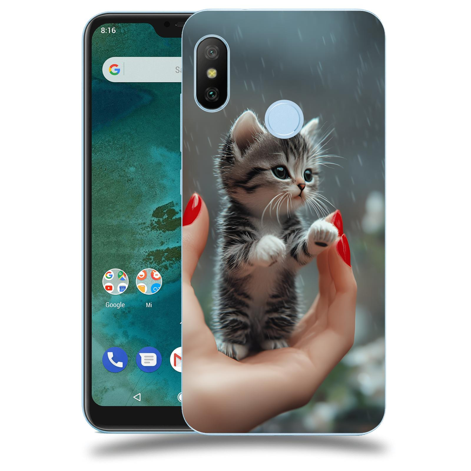 ACOVER Kryt na mobil Xiaomi Mi A2 Lite - Koťátko