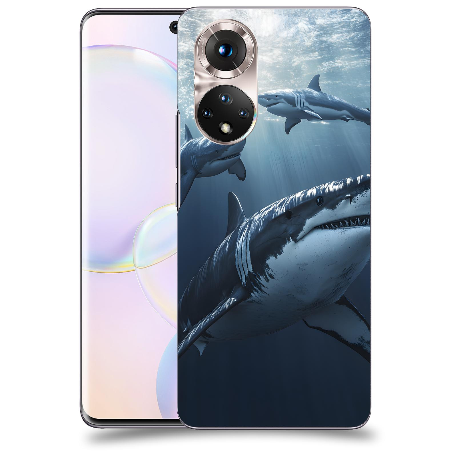 ACOVER Kryt na mobil Honor 50 5G - Žraloci