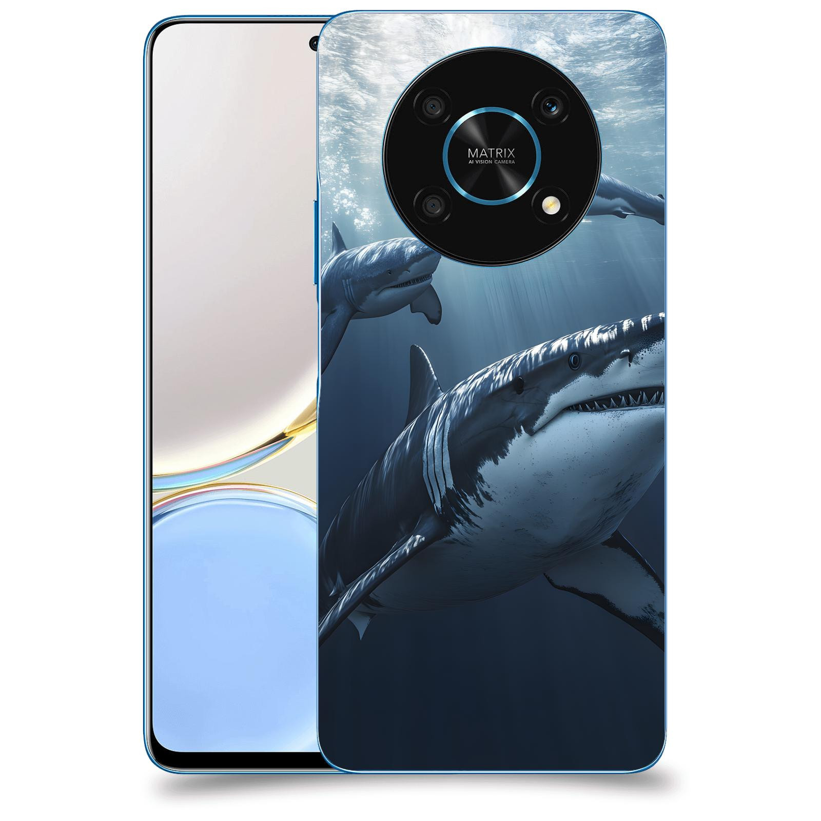 ACOVER Kryt na mobil Honor Magic 4 Lite 5G - Žraloci