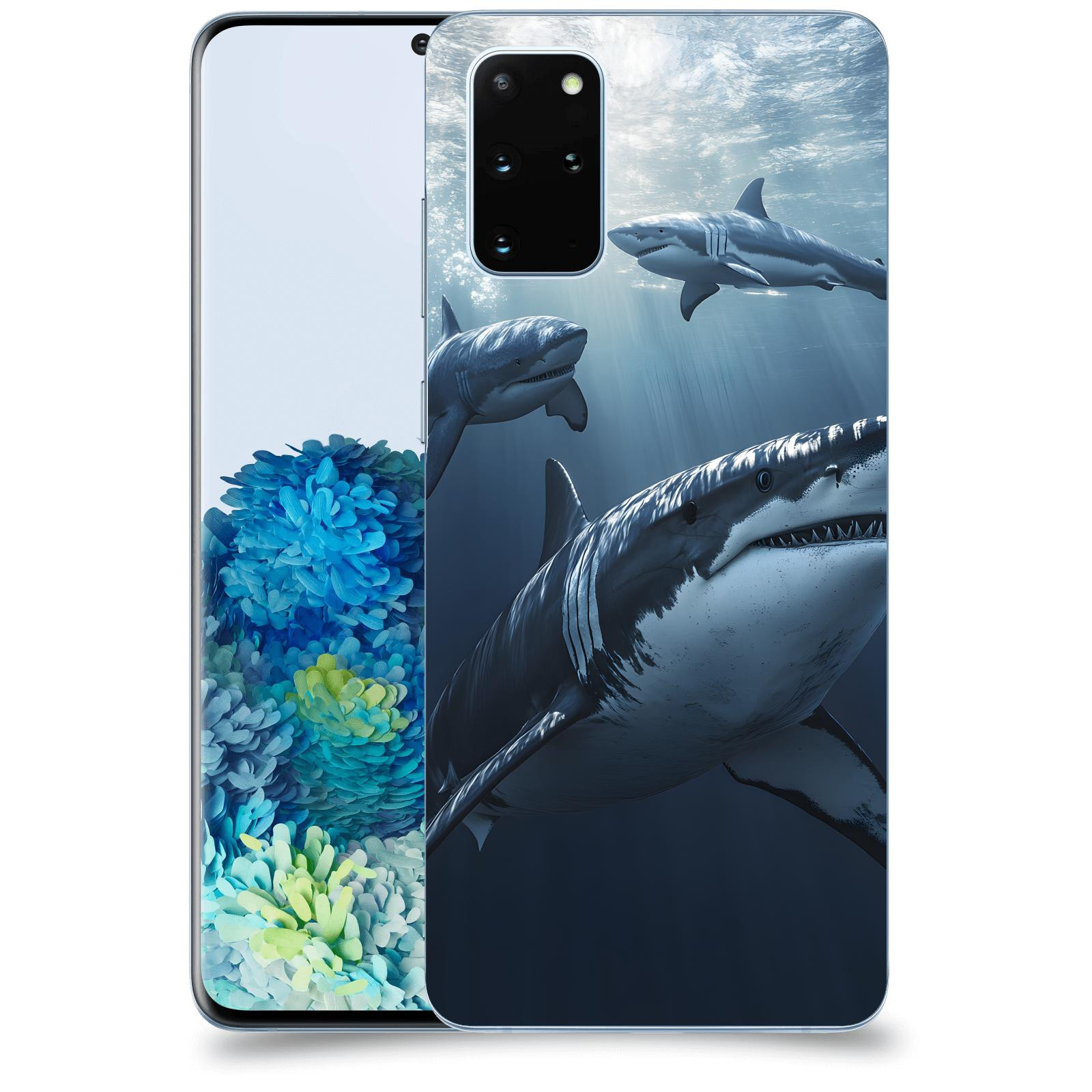ACOVER Kryt na mobil Samsung Galaxy S20+ G985F - Žraloci