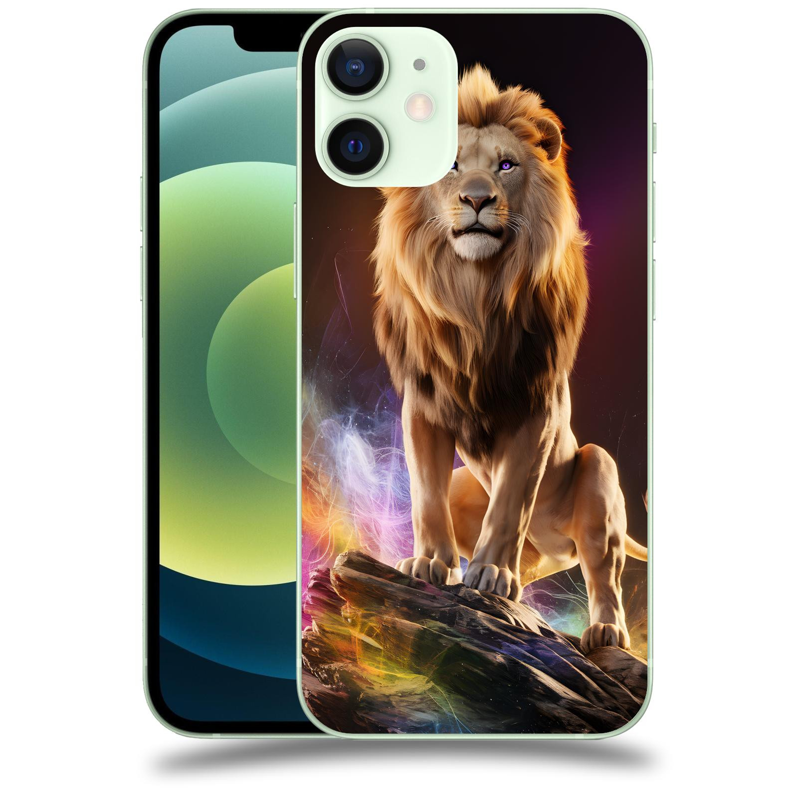 ACOVER Kryt na mobil Apple iPhone 12 mini - Magic Lion