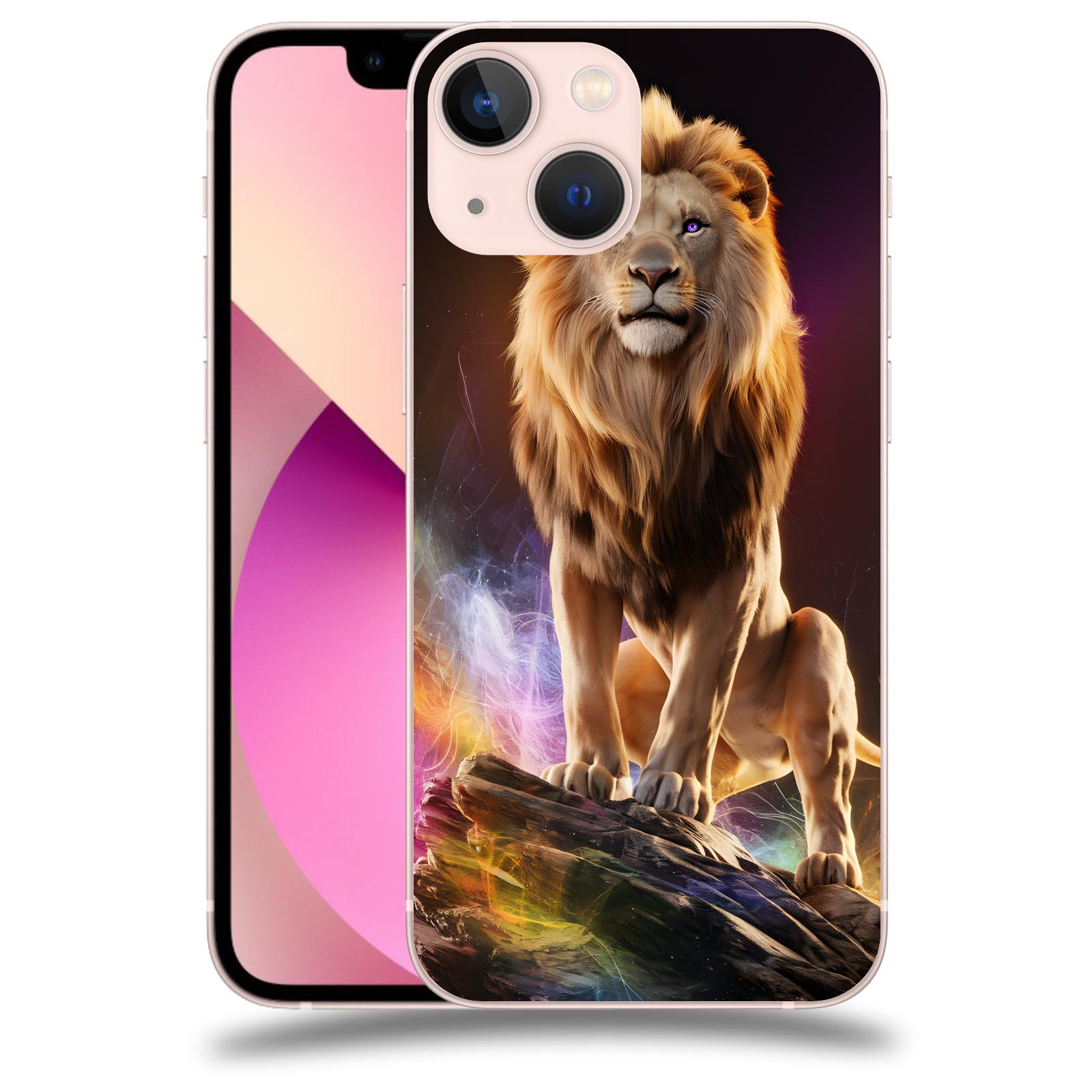 ACOVER Kryt na mobil Apple iPhone 13 mini - Magic Lion