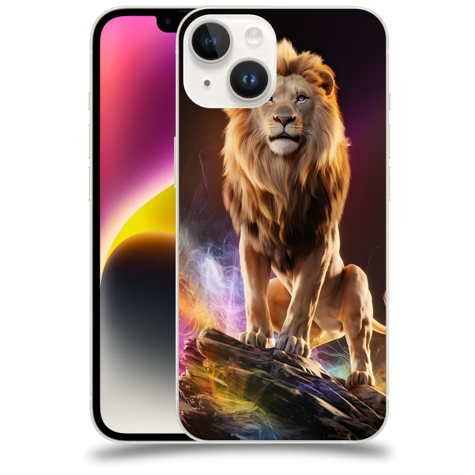 ACOVER Kryt na mobil Apple iPhone 14 - Magic Lion