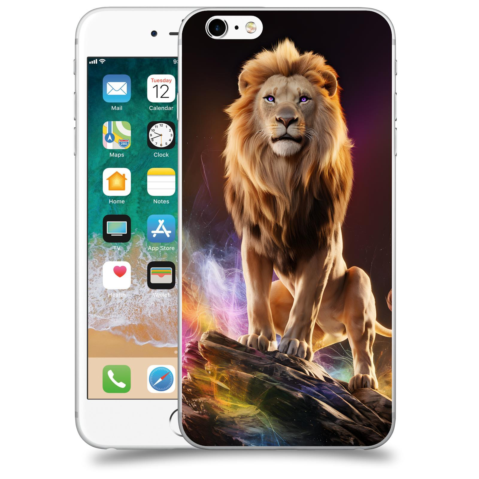 ACOVER Kryt na mobil Apple iPhone 6 Plus/6S Plus - Magic Lion