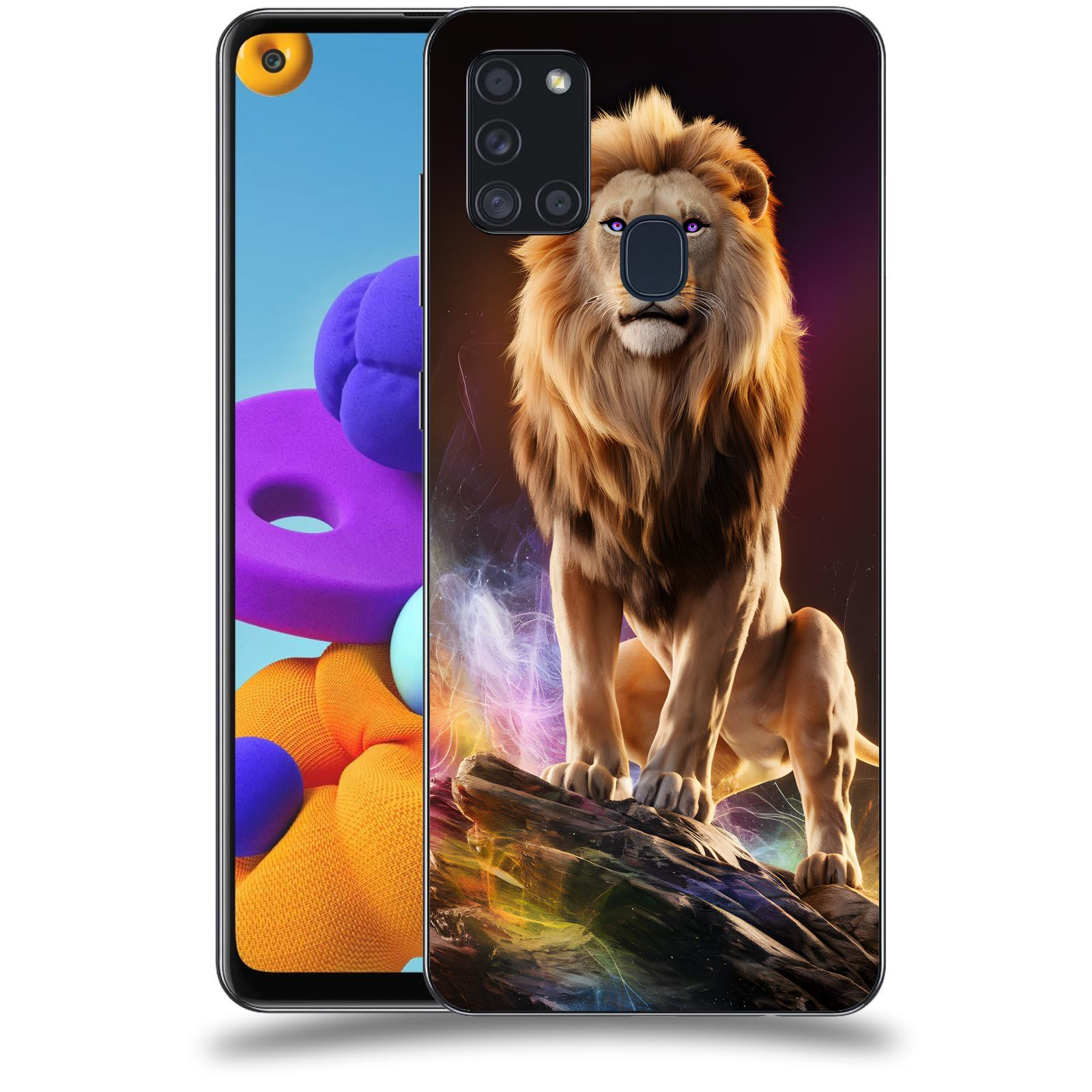 ACOVER Kryt na mobil Samsung Galaxy A21s - Magic Lion