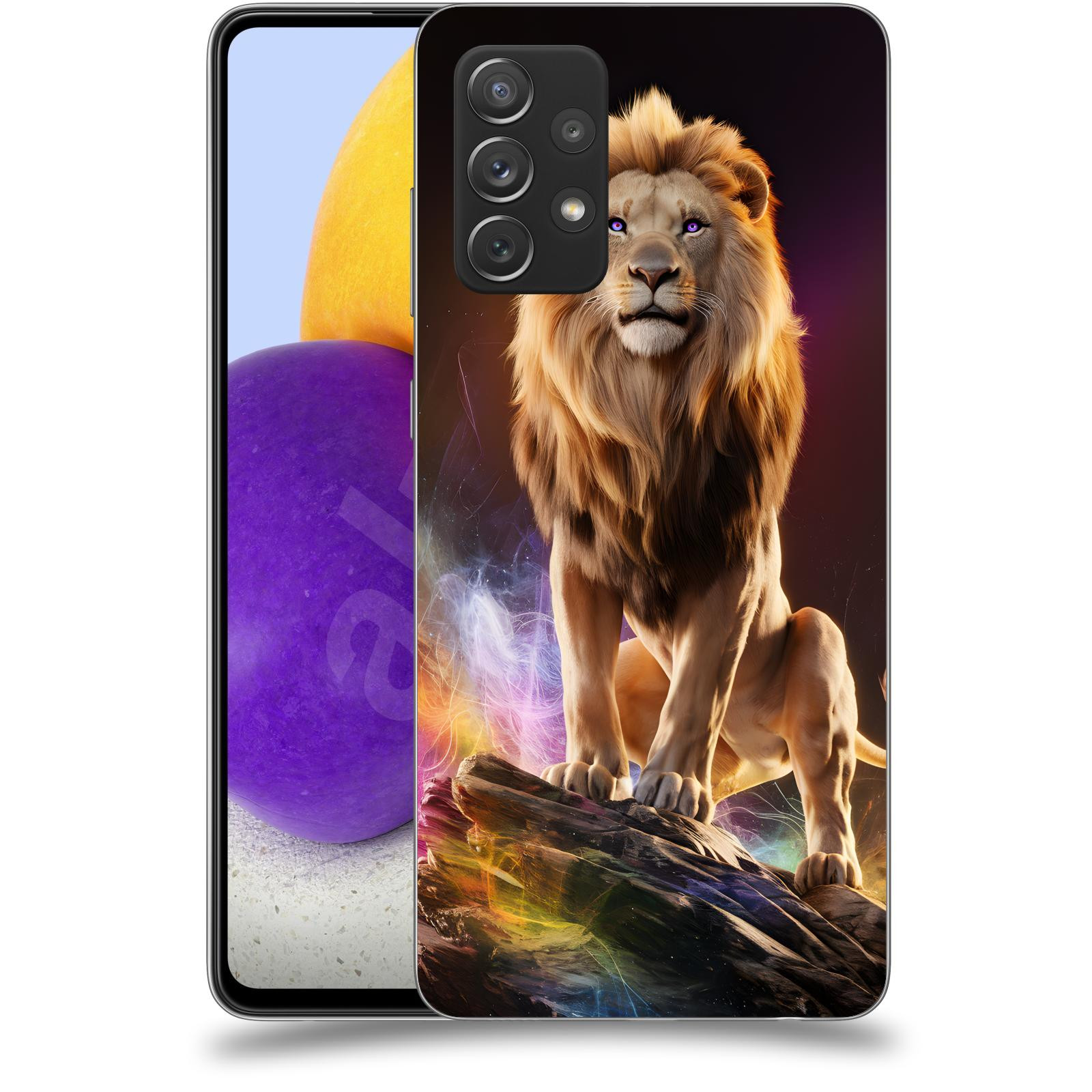 ACOVER Kryt na mobil Samsung Galaxy A72 A725F - Magic Lion