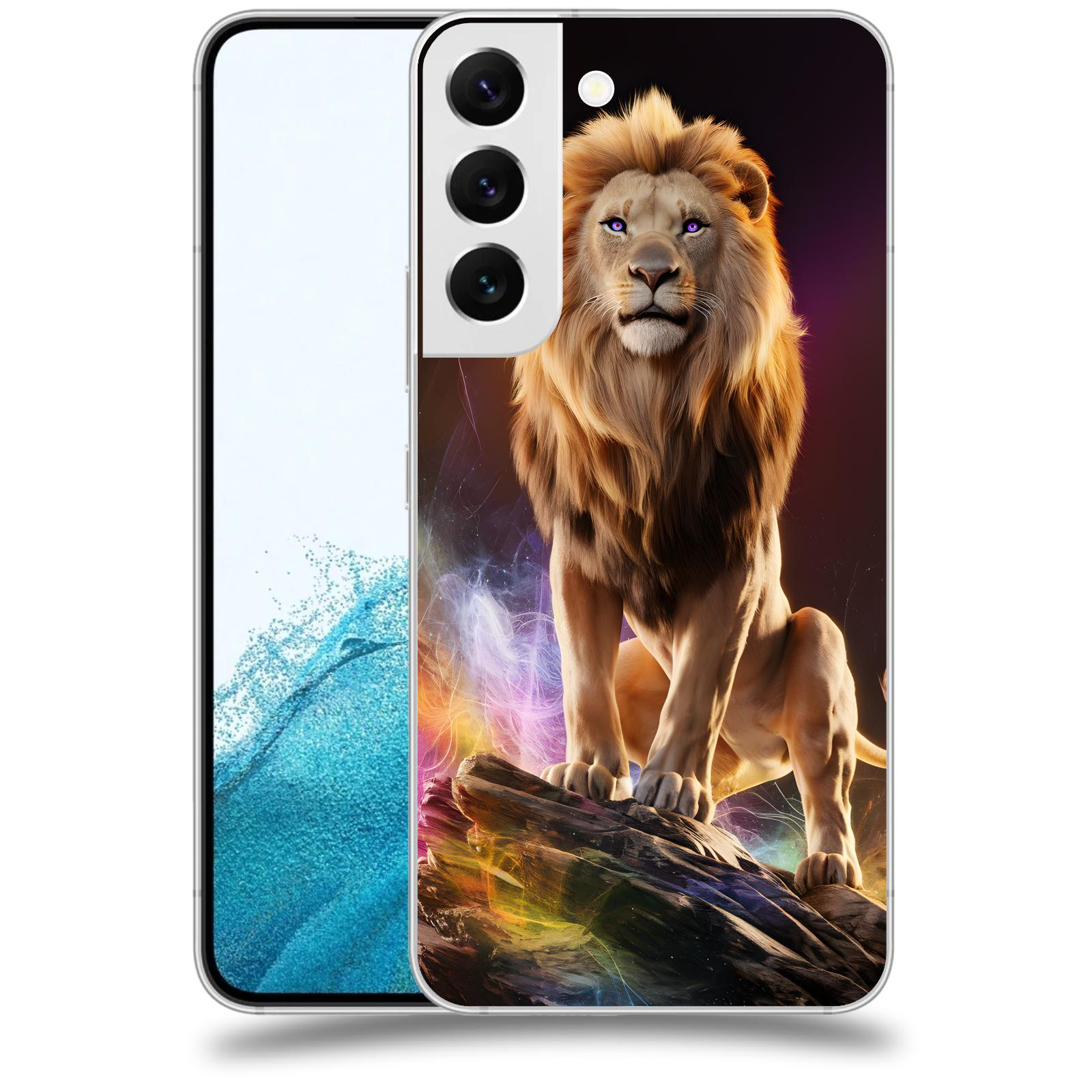 ACOVER Kryt na mobil Samsung Galaxy S22 5G - Magic Lion