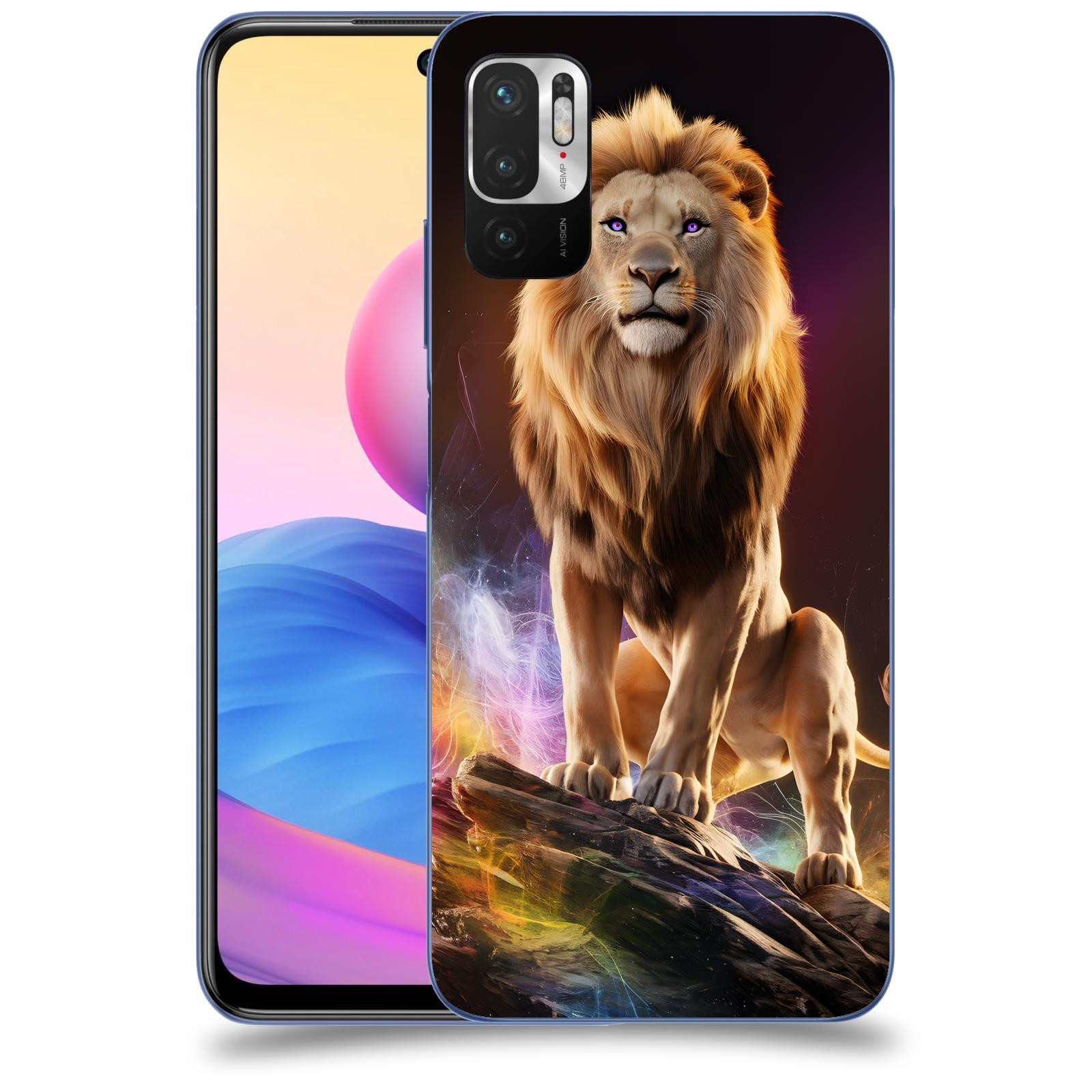 ACOVER Kryt na mobil Xiaomi Redmi Note 10 5G - Magic Lion