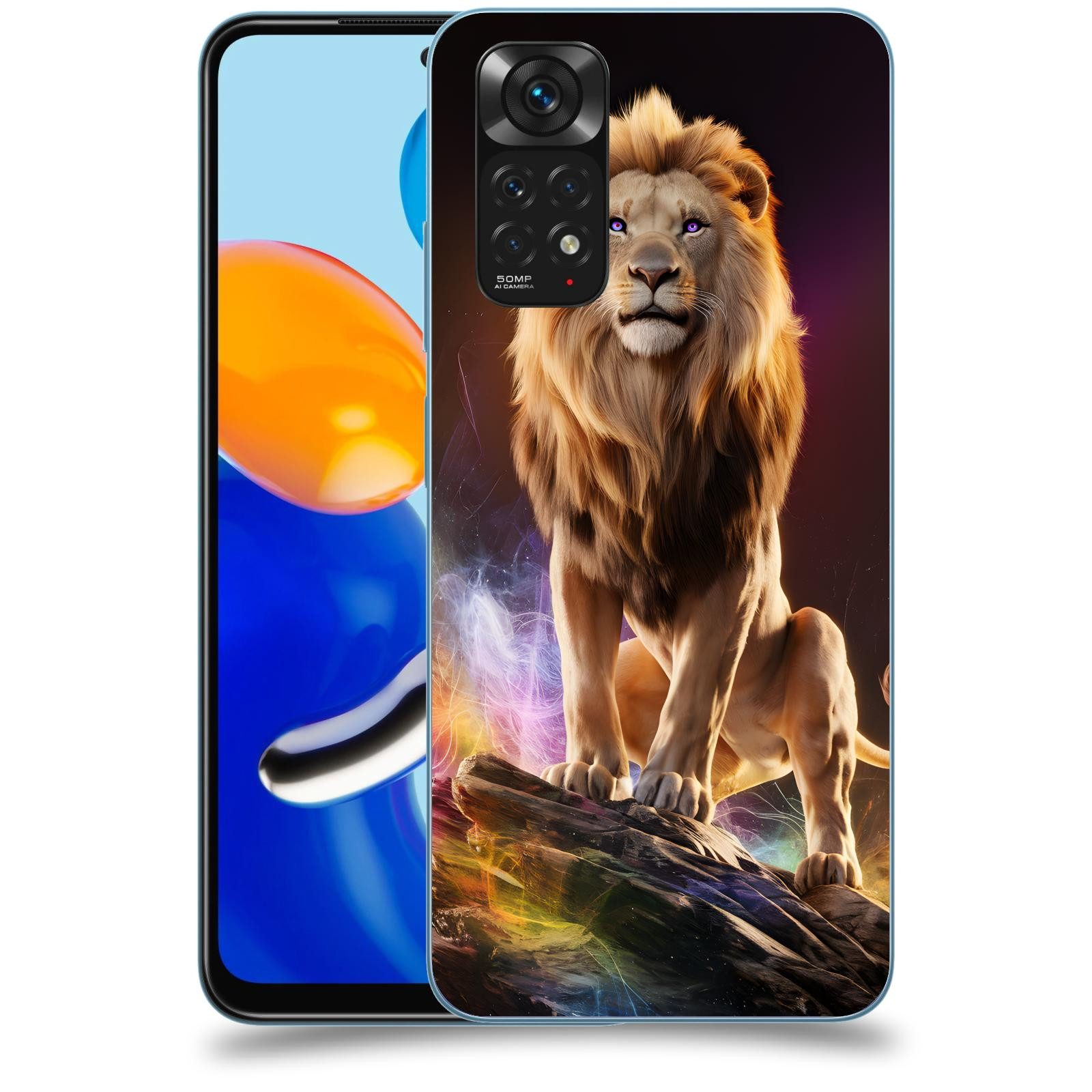 ACOVER Kryt na mobil Xiaomi Redmi Note 11 - Magic Lion