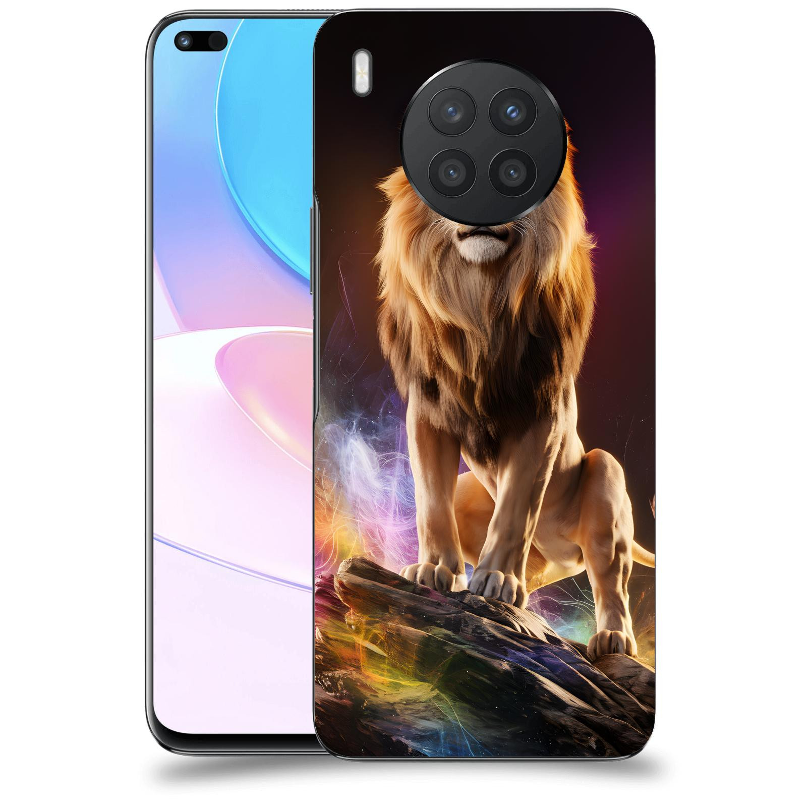 ACOVER Kryt na mobil Honor 50 Lite - Magic Lion