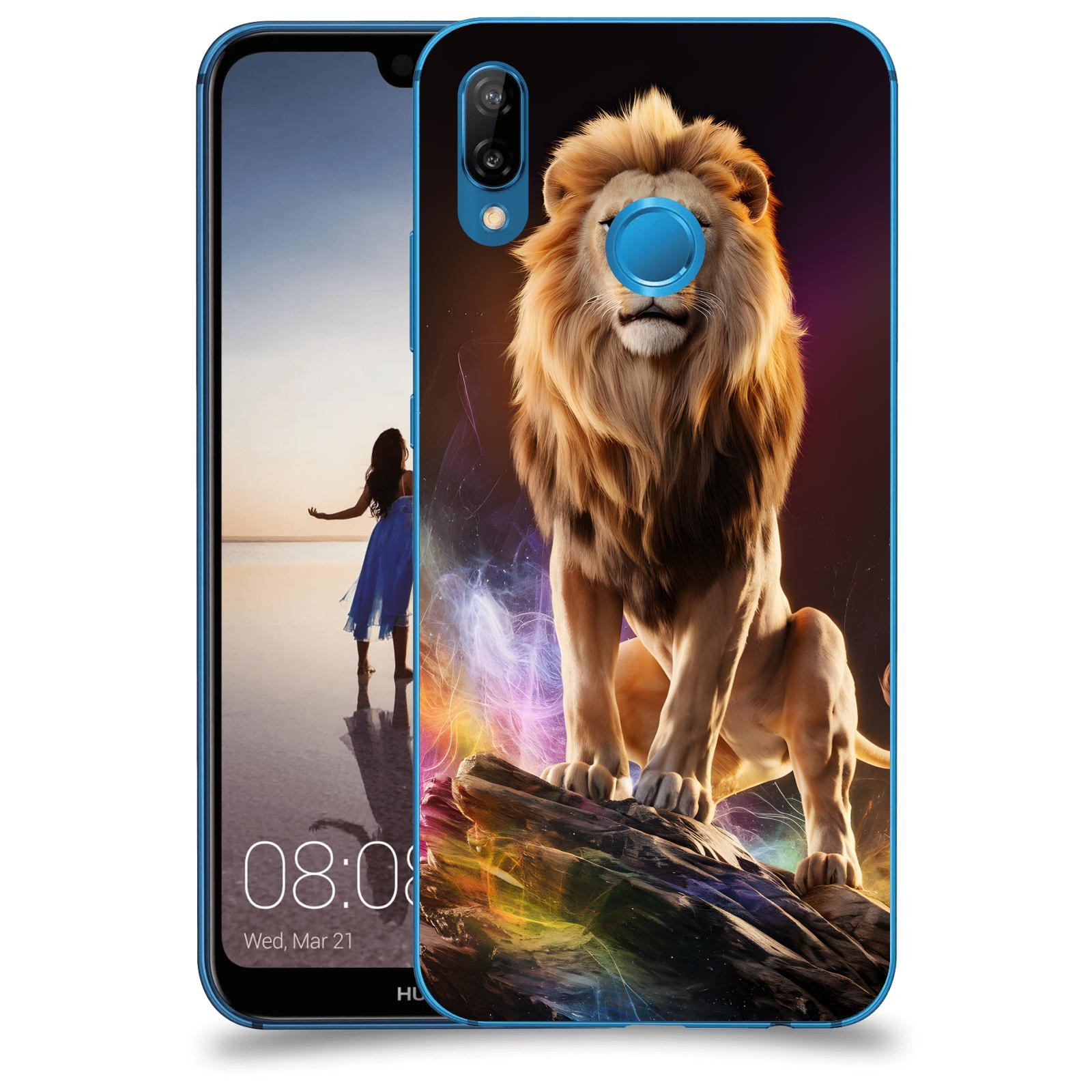 ACOVER Kryt na mobil Huawei P20 Lite - Magic Lion