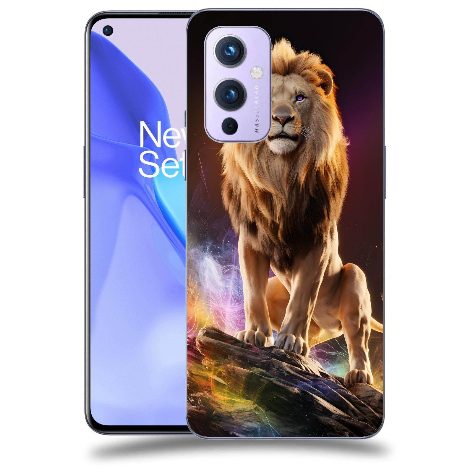 ACOVER Kryt na mobil OnePlus 9 - Magic Lion