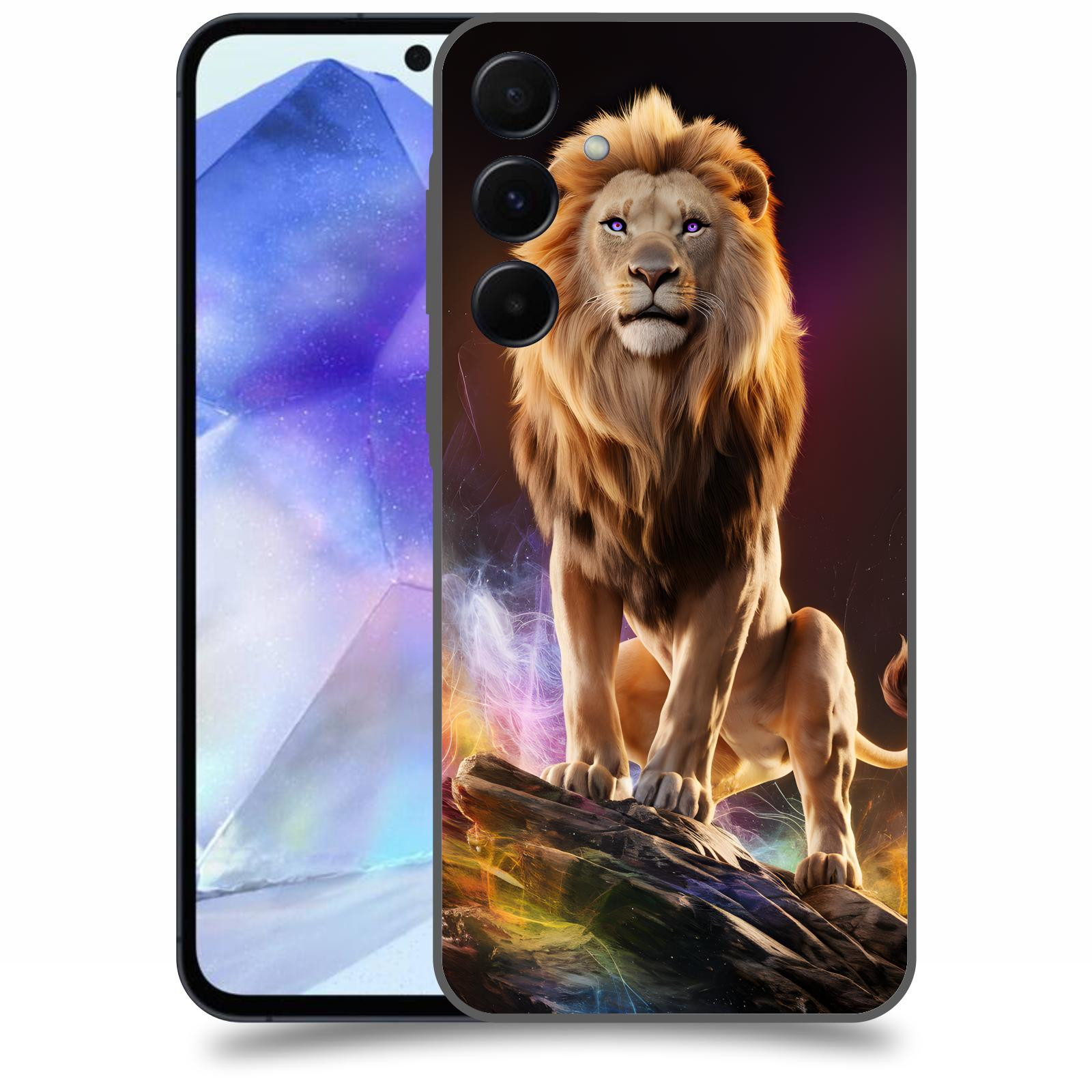 ACOVER Kryt na mobil Samsung Galaxy A55 5G - Magic Lion