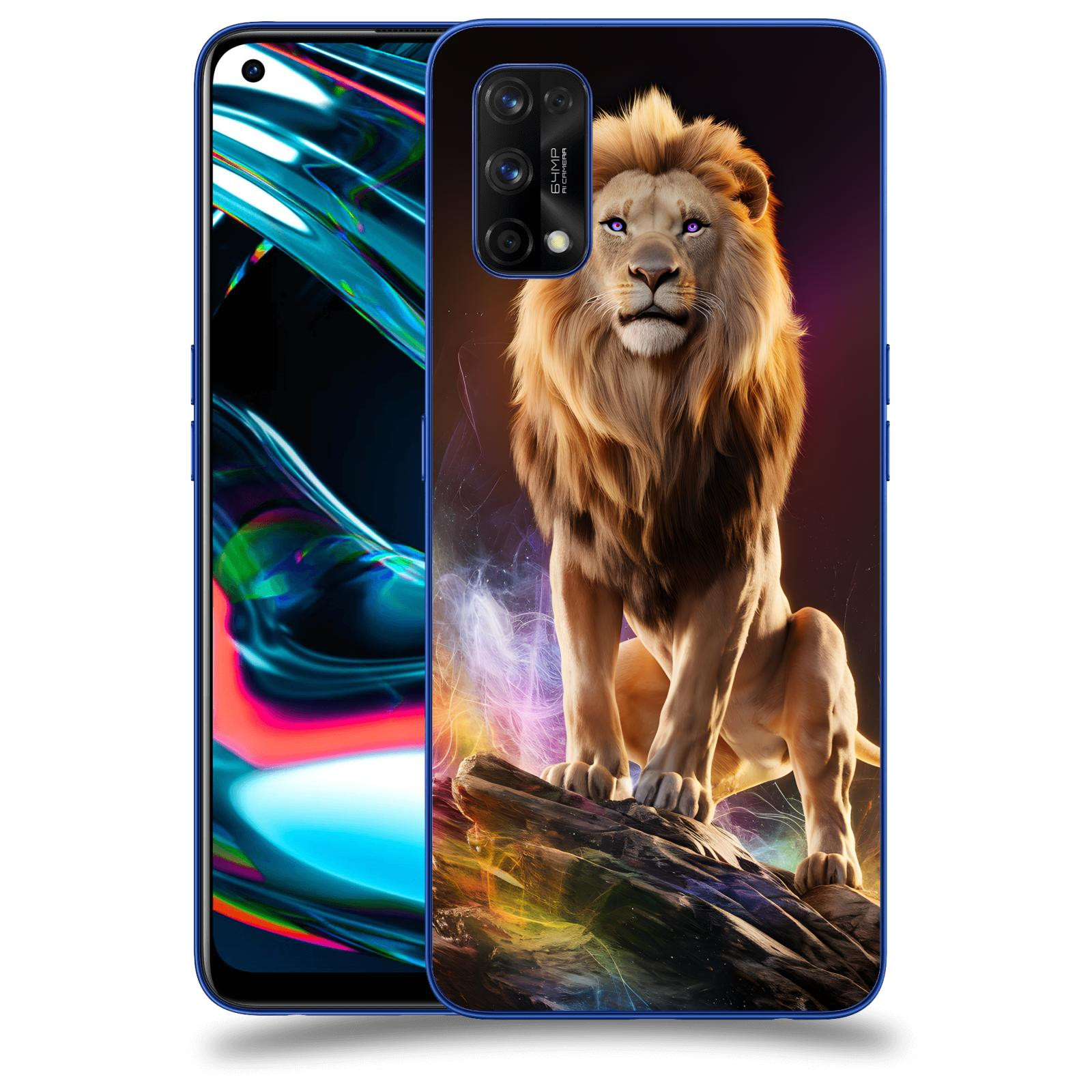 ACOVER Kryt na mobil Realme 7 Pro - Magic Lion