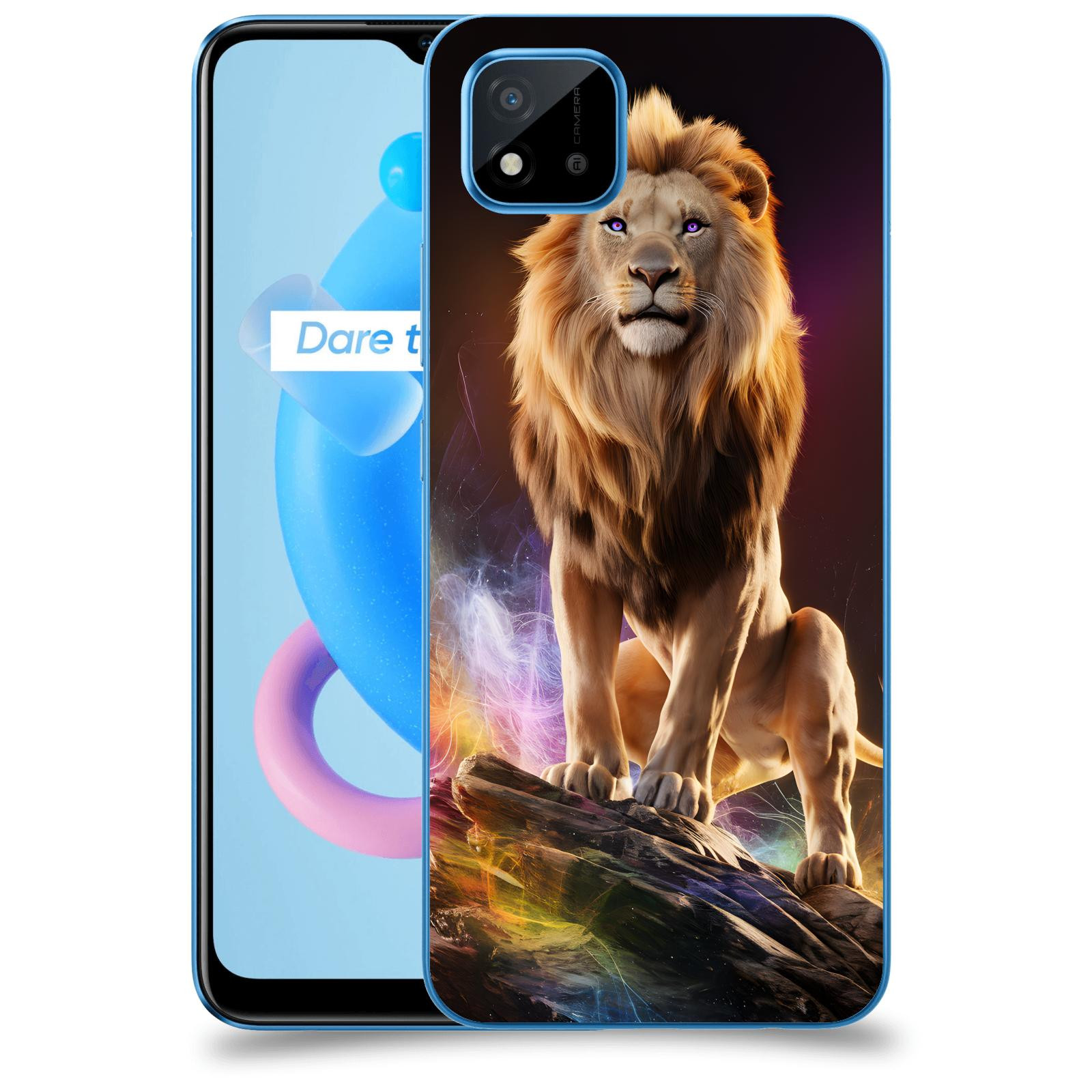 ACOVER Kryt na mobil Realme C11 (2021) - Magic Lion