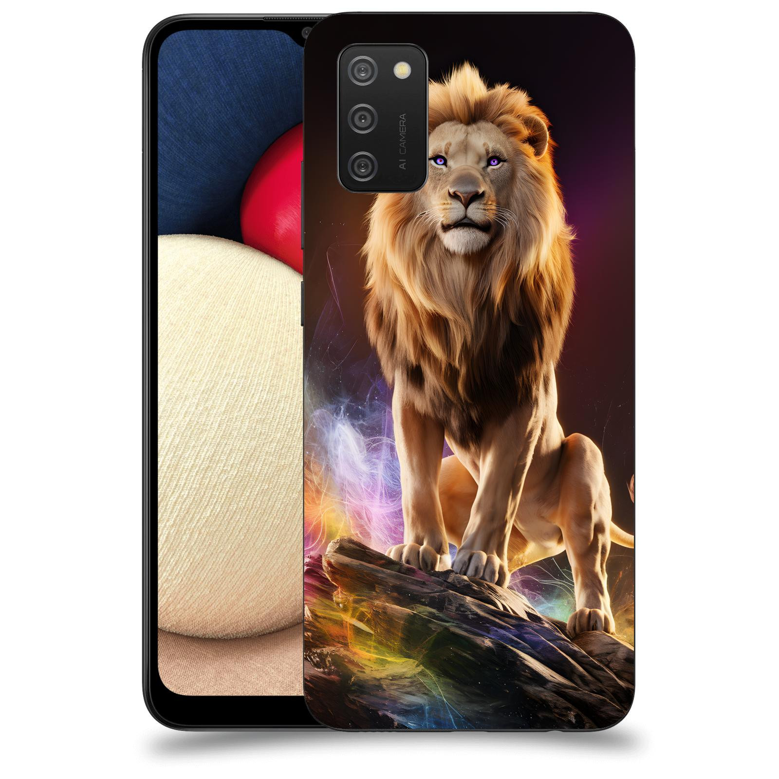 ACOVER Kryt na mobil Samsung Galaxy A02s A025G - Magic Lion
