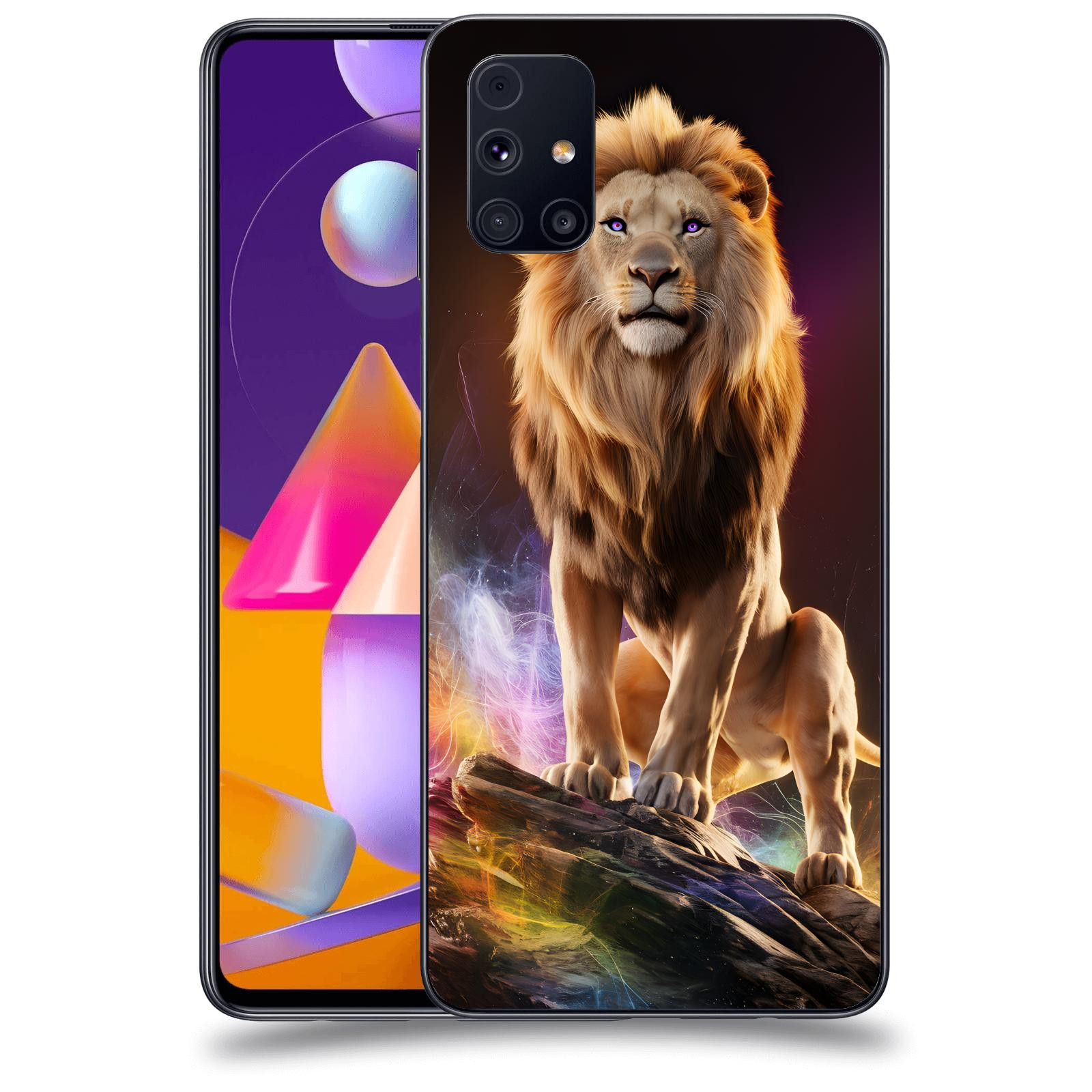 ACOVER Kryt na mobil Samsung Galaxy M31s - Magic Lion