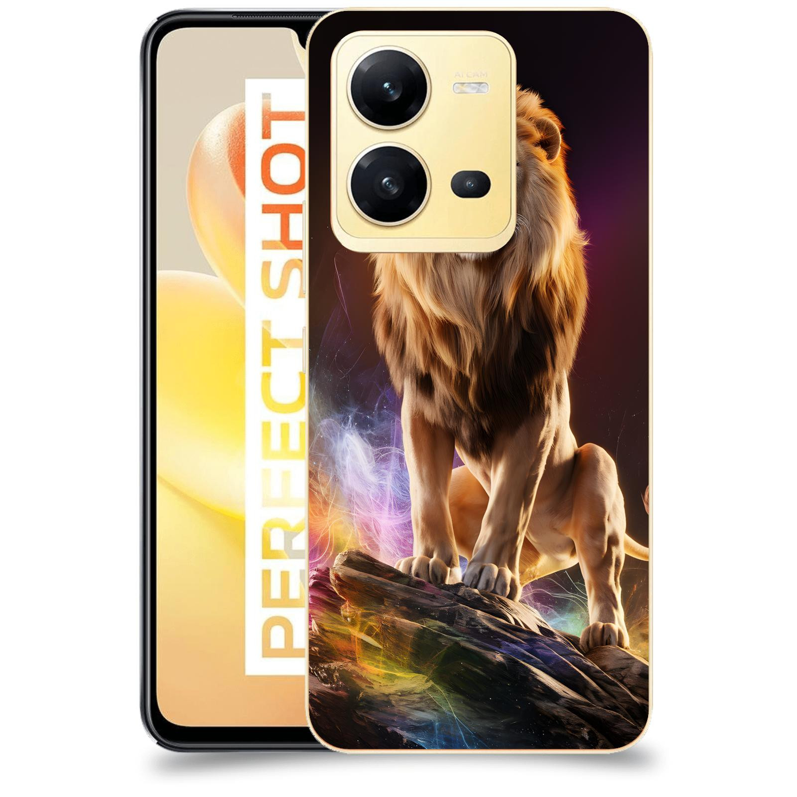 ACOVER Kryt na mobil Vivo X80 Lite - Magic Lion