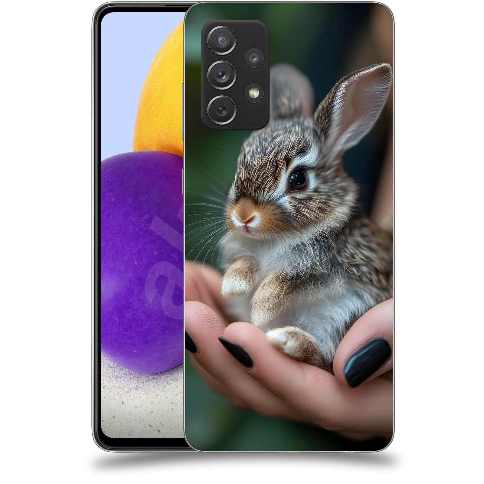 ACOVER Kryt na mobil Samsung Galaxy A72 A725F - Králíček