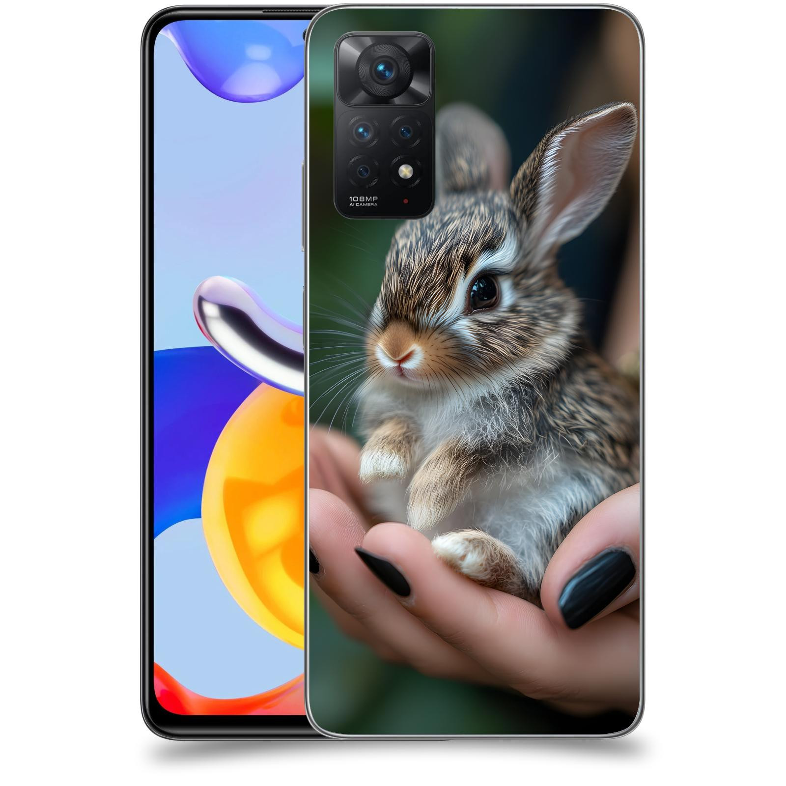 ACOVER Kryt na mobil Xiaomi Redmi Note 11 Pro - Králíček