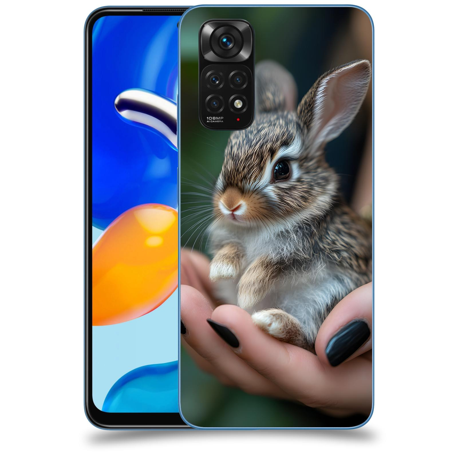 ACOVER Kryt na mobil Xiaomi Redmi Note 11S - Králíček