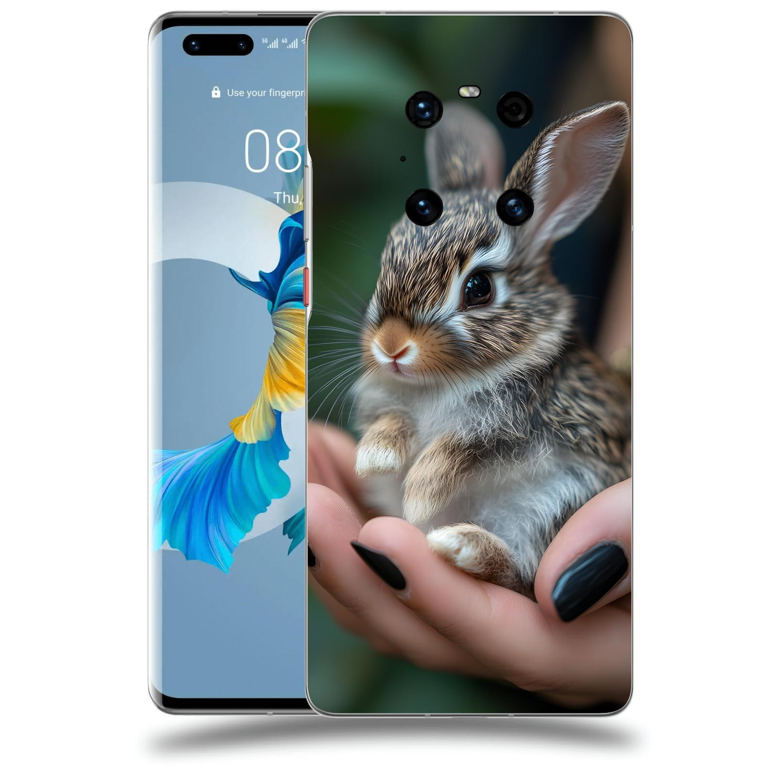 ACOVER Kryt na mobil Huawei Mate 40 Pro - Králíček