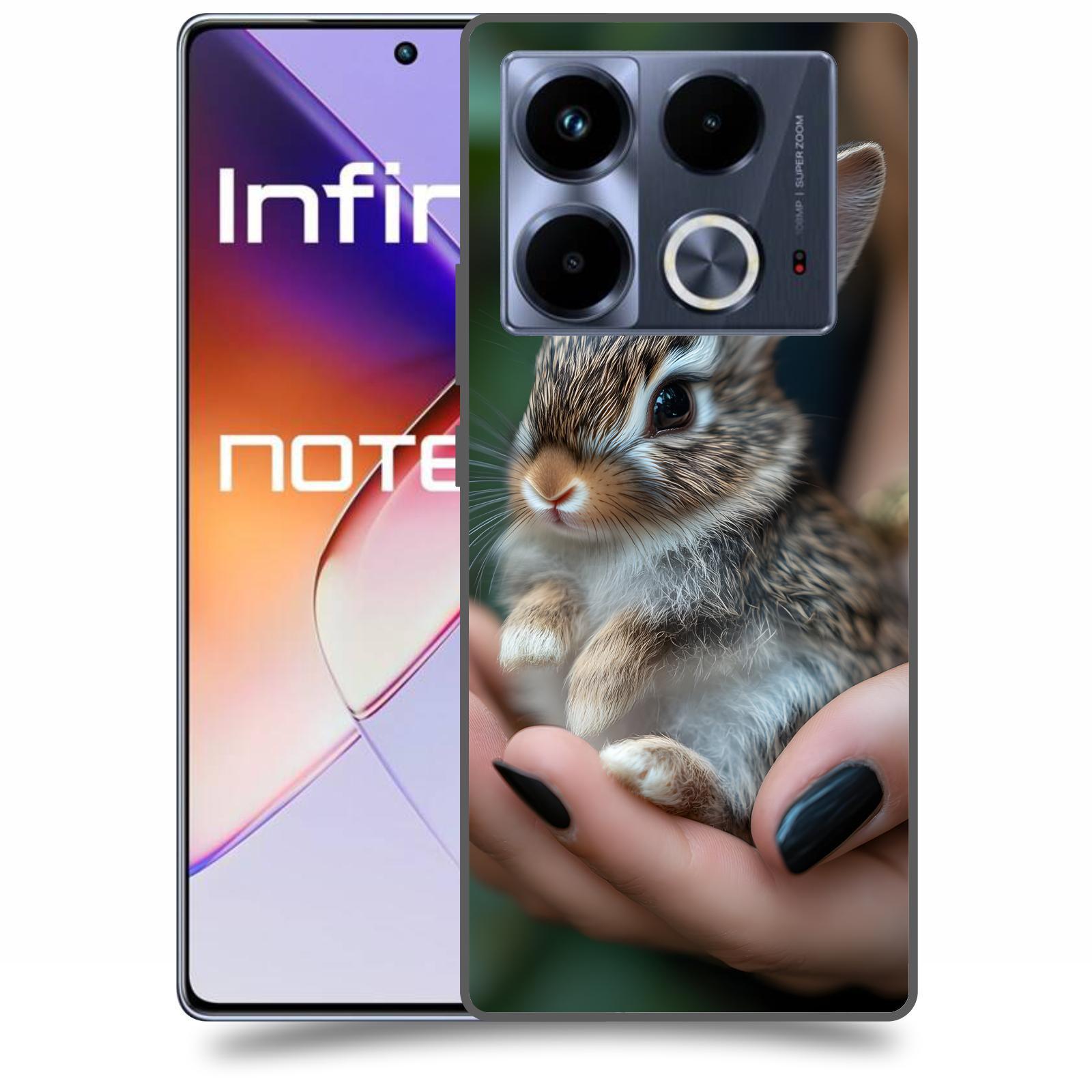 ACOVER Kryt na mobil Infinix Note 40 - Králíček