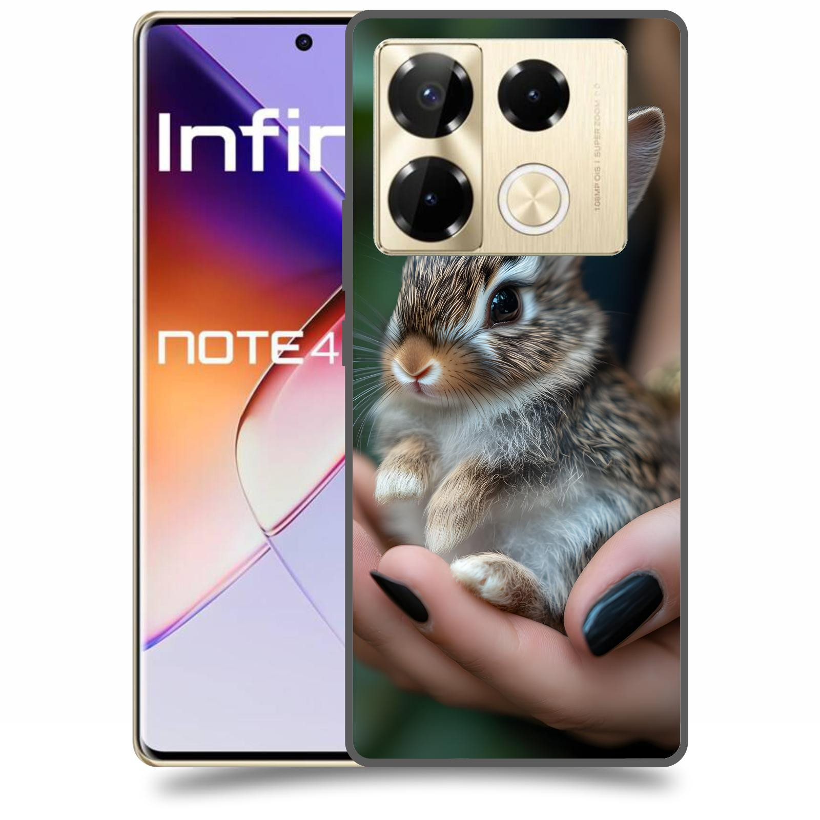ACOVER Kryt na mobil Infinix Note 40 PRO - Králíček