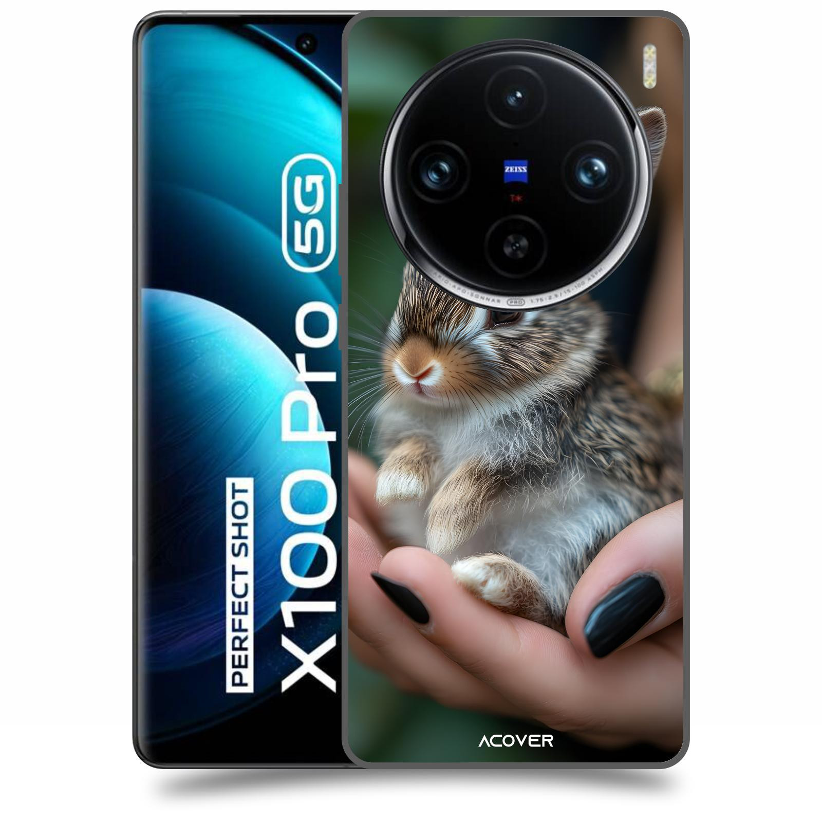 ACOVER Kryt na mobil Vivo X100 Pro - Králíček