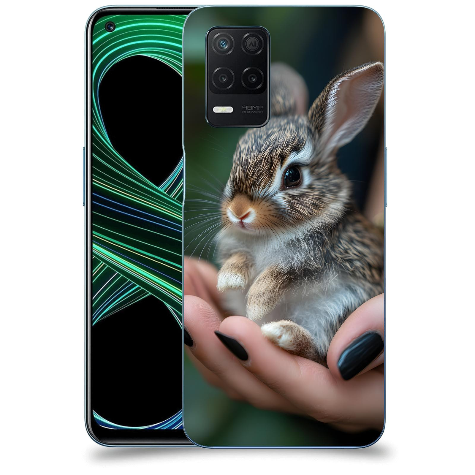 ACOVER Kryt na mobil Realme 8 5G - Králíček