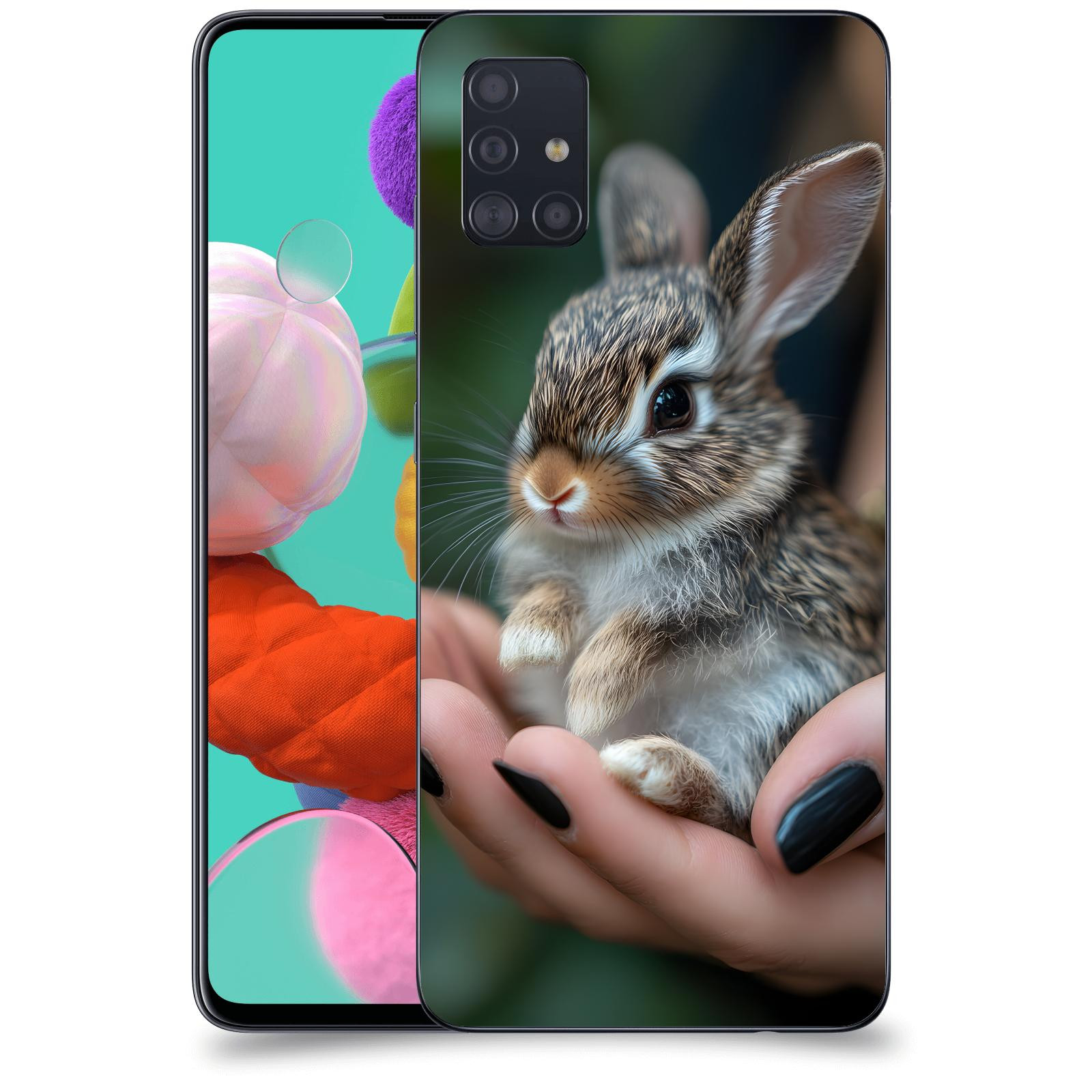 ACOVER Kryt na mobil Samsung Galaxy A51 A515F - Králíček