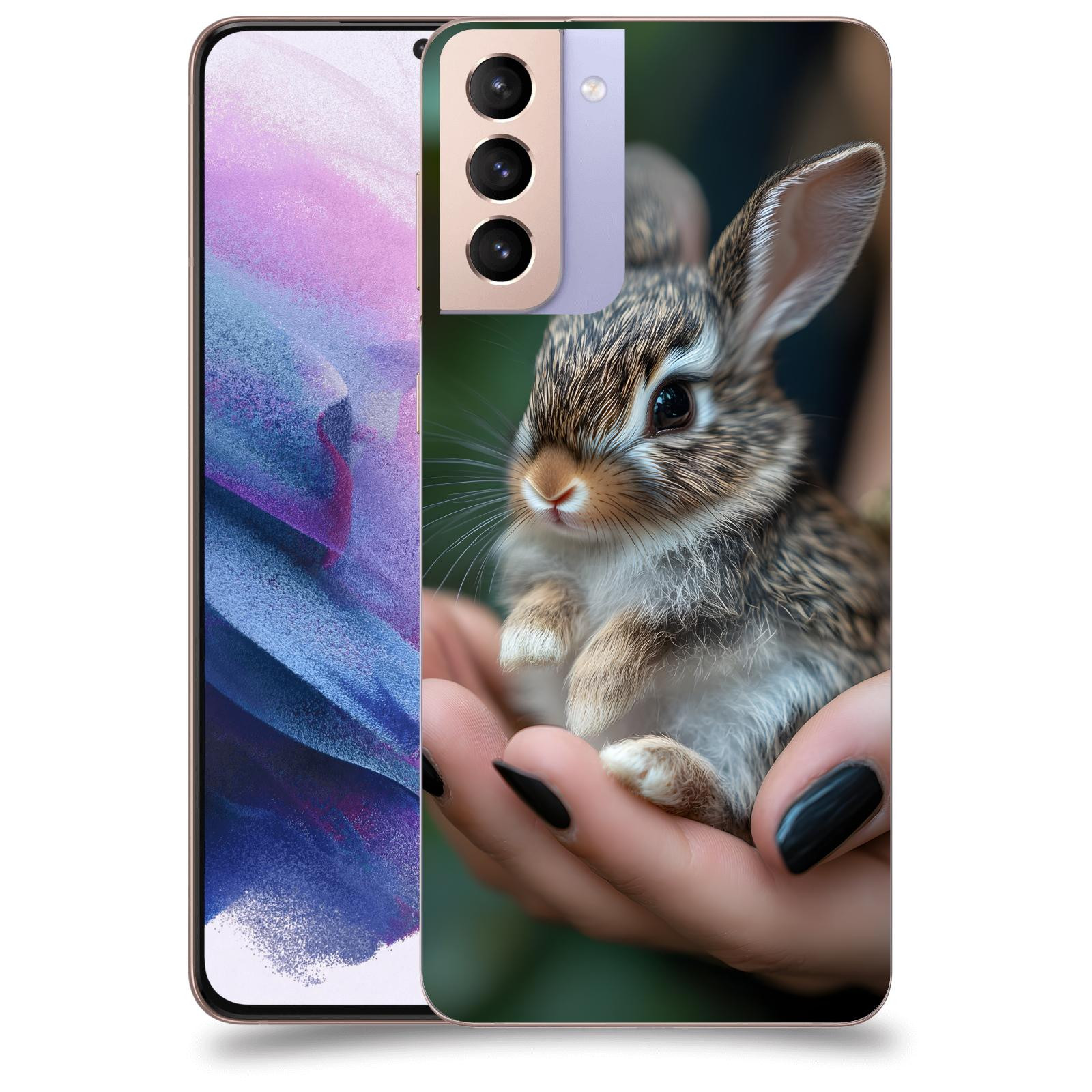ACOVER Kryt na mobil Samsung Galaxy S21+ G996F - Králíček