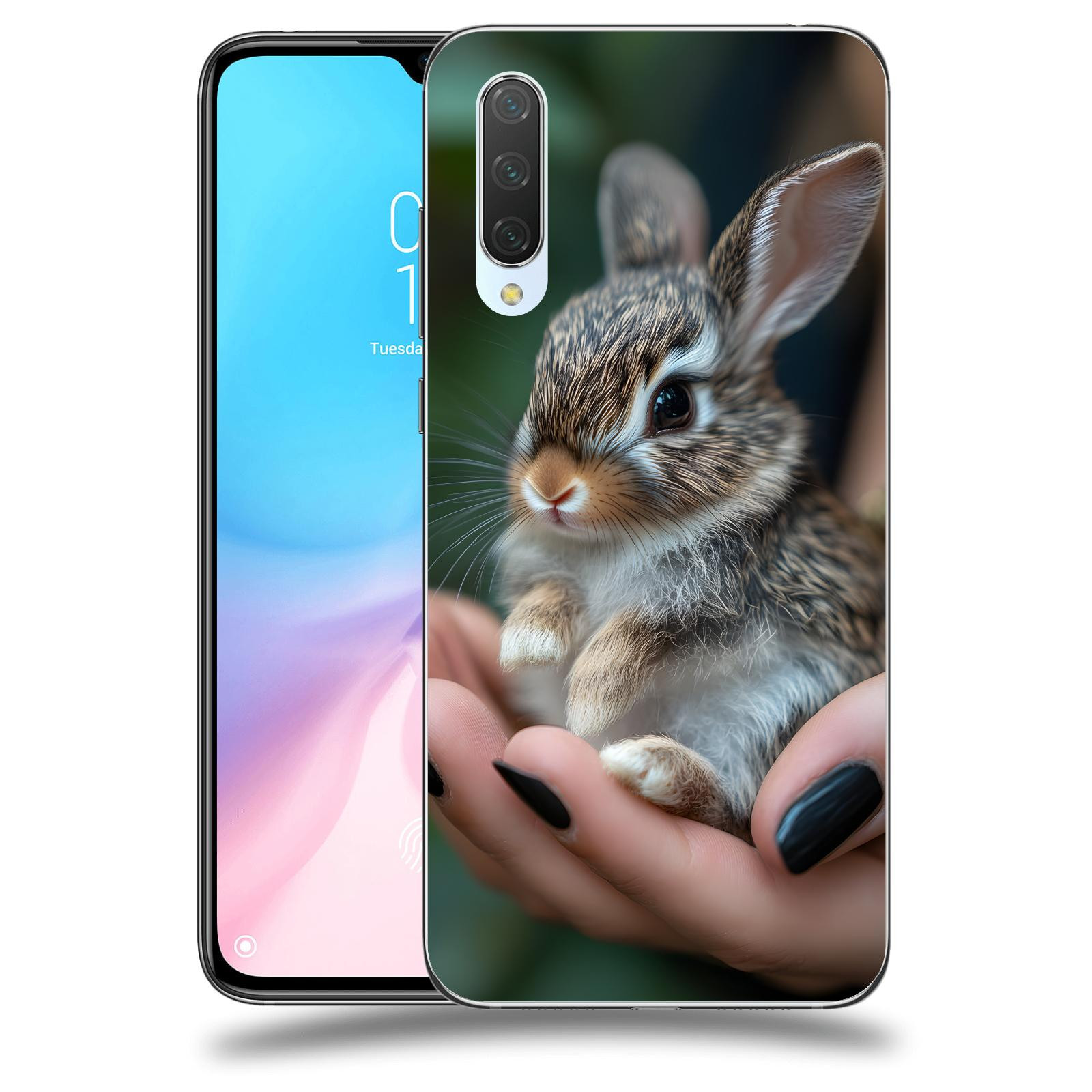 ACOVER Kryt na mobil Xiaomi Mi 9 Lite - Králíček