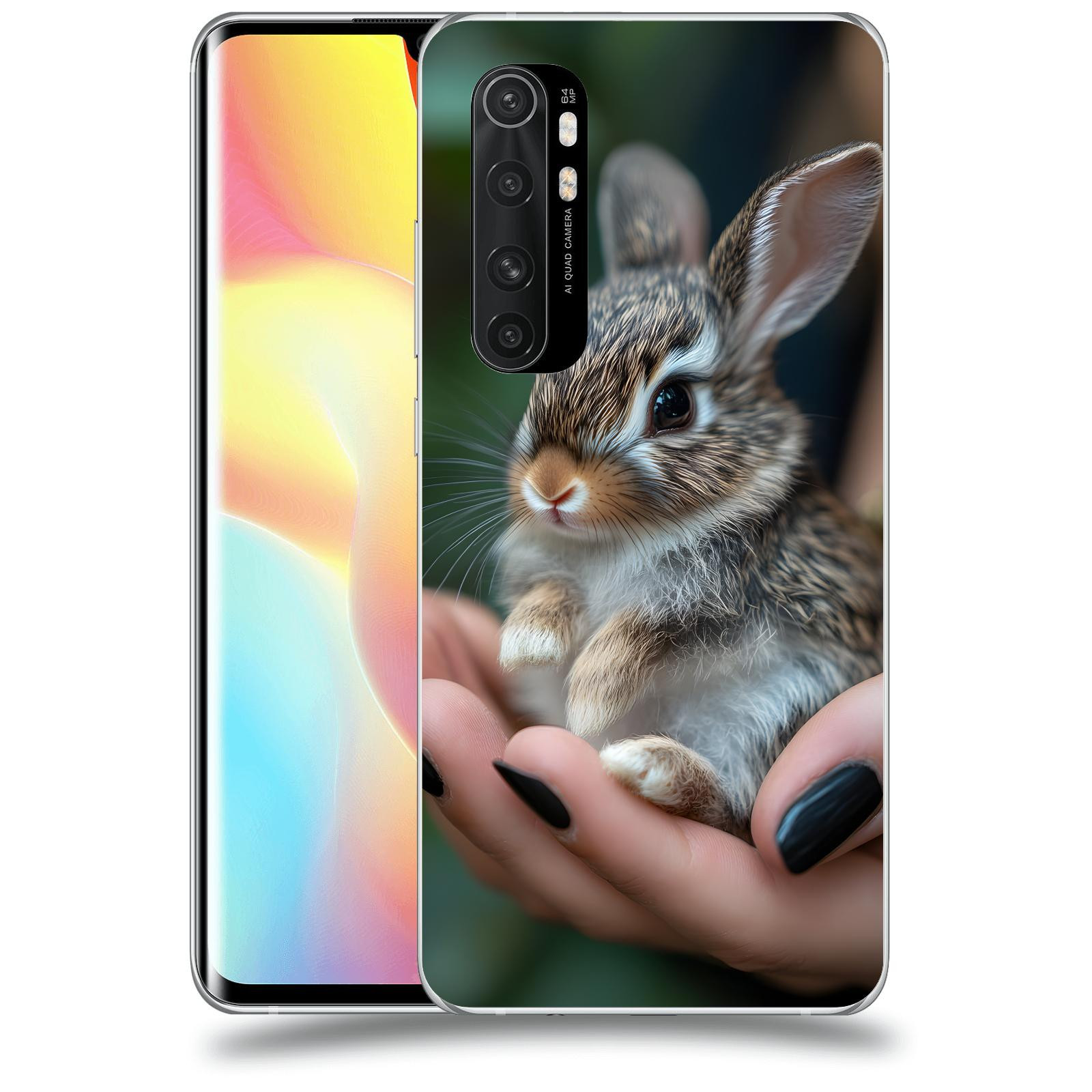 ACOVER Kryt na mobil Xiaomi Mi Note 10 Lite - Králíček