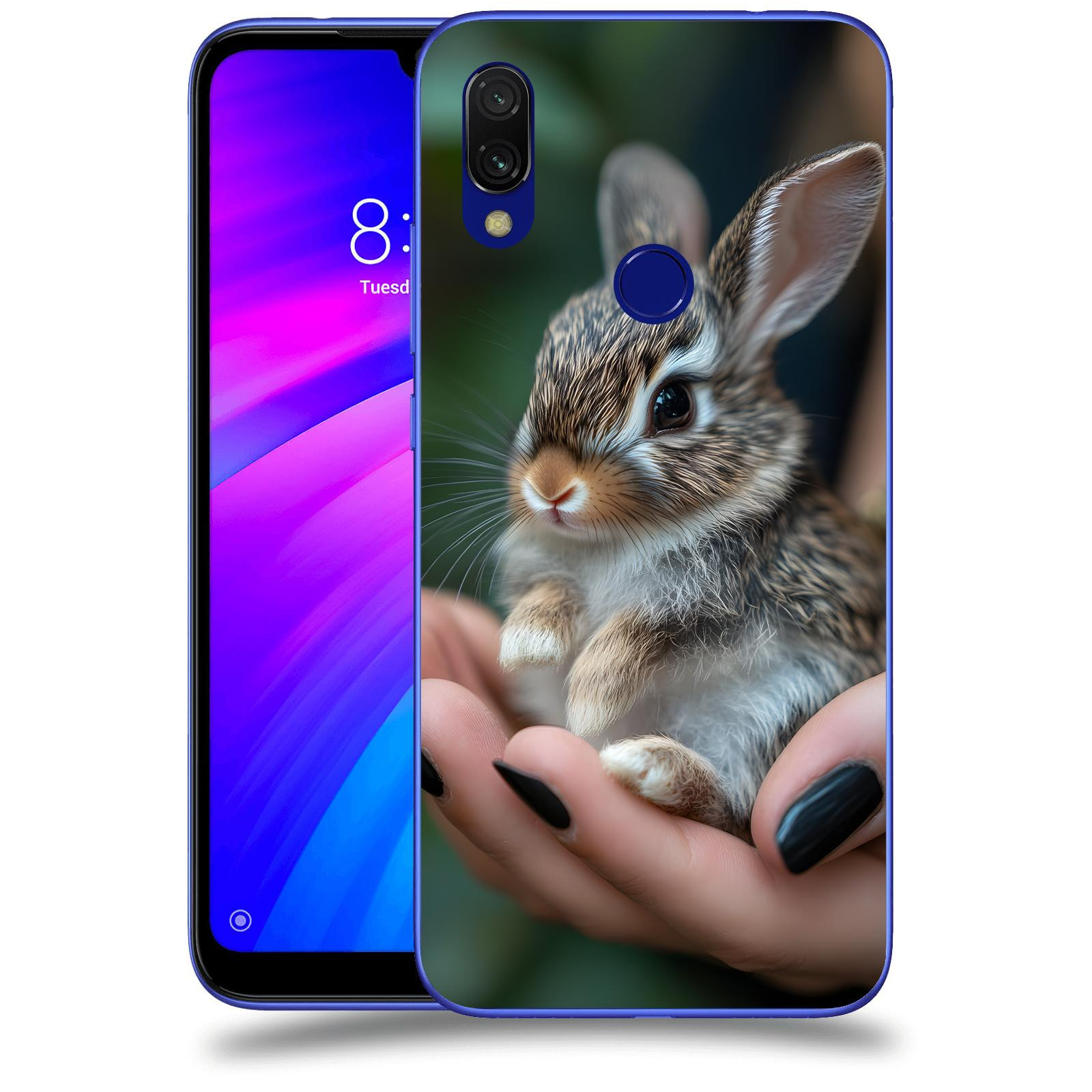 ACOVER Kryt na mobil Xiaomi Redmi 7 - Králíček