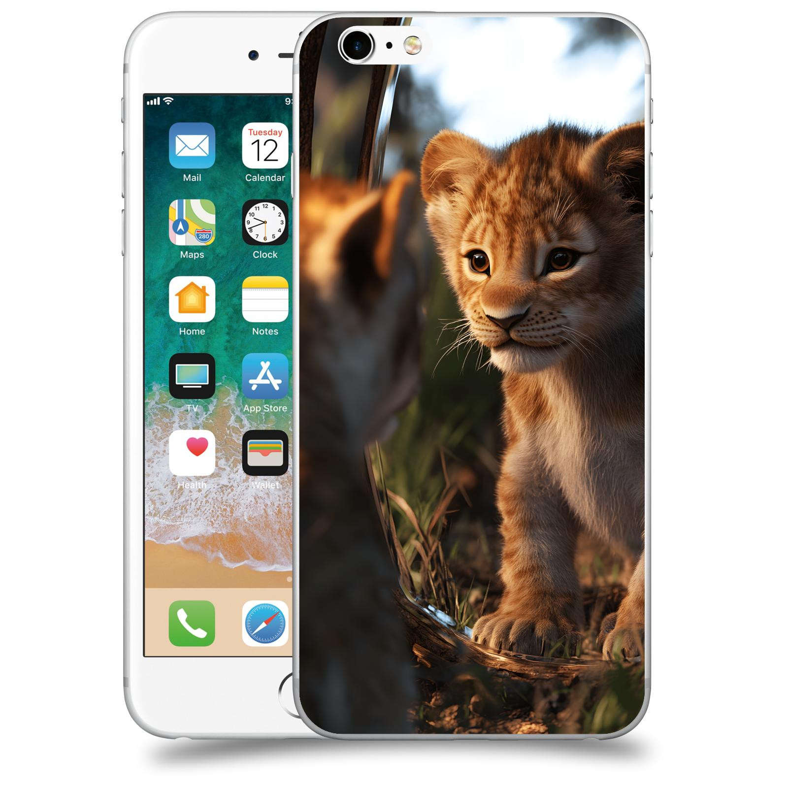 ACOVER Kryt na mobil Apple iPhone 6 Plus/6S Plus - Lvíče