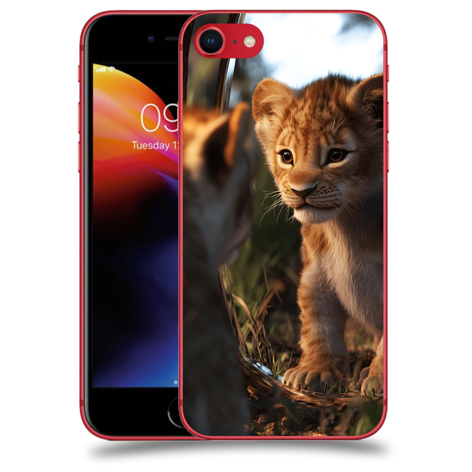 ACOVER Kryt na mobil Apple iPhone 8 - Lvíče