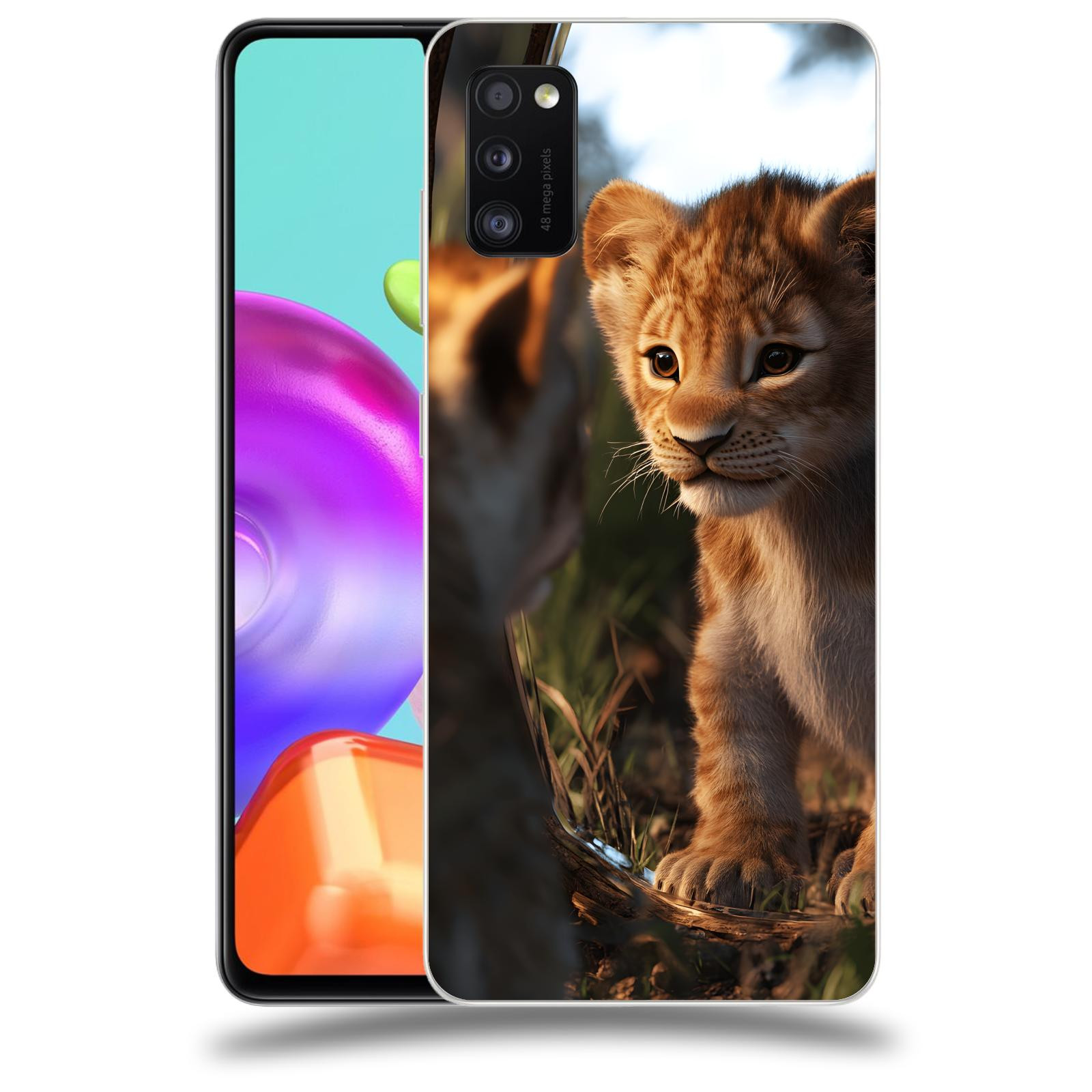 ACOVER Kryt na mobil Samsung Galaxy A41 A415F - Lvíče
