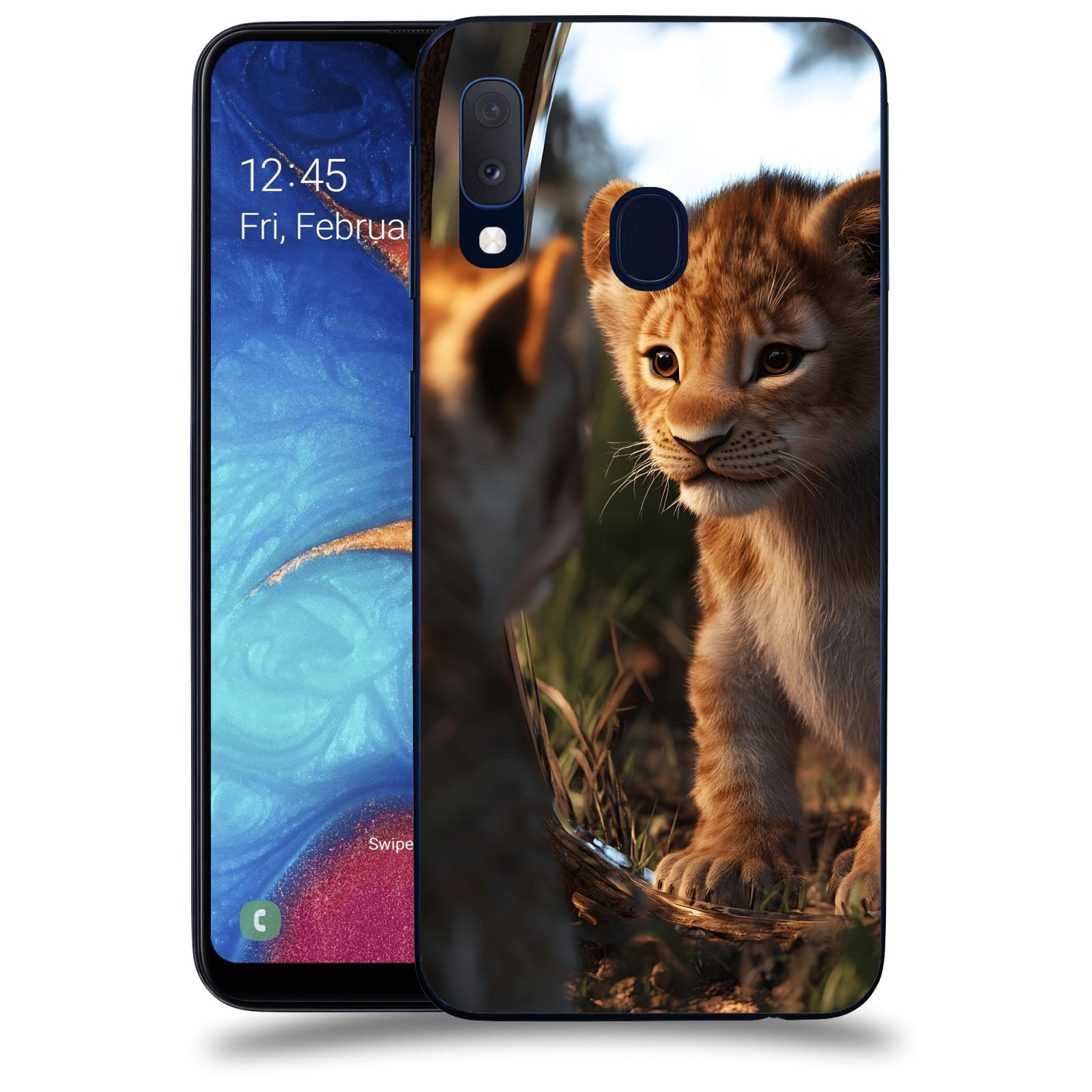 ACOVER Kryt na mobil Samsung Galaxy A20e A202F - Lvíče