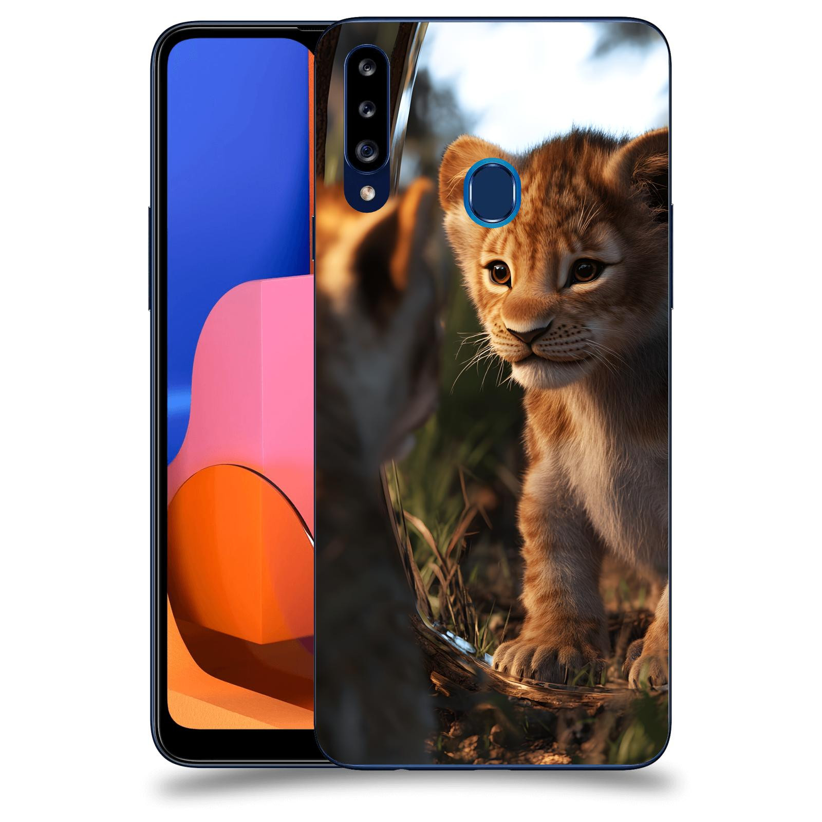 ACOVER Kryt na mobil Samsung Galaxy A20s - Lvíče