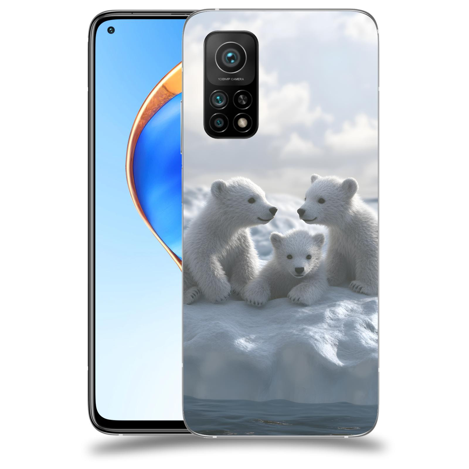 ACOVER Kryt na mobil Xiaomi Mi 10T Pro - Medvíďata