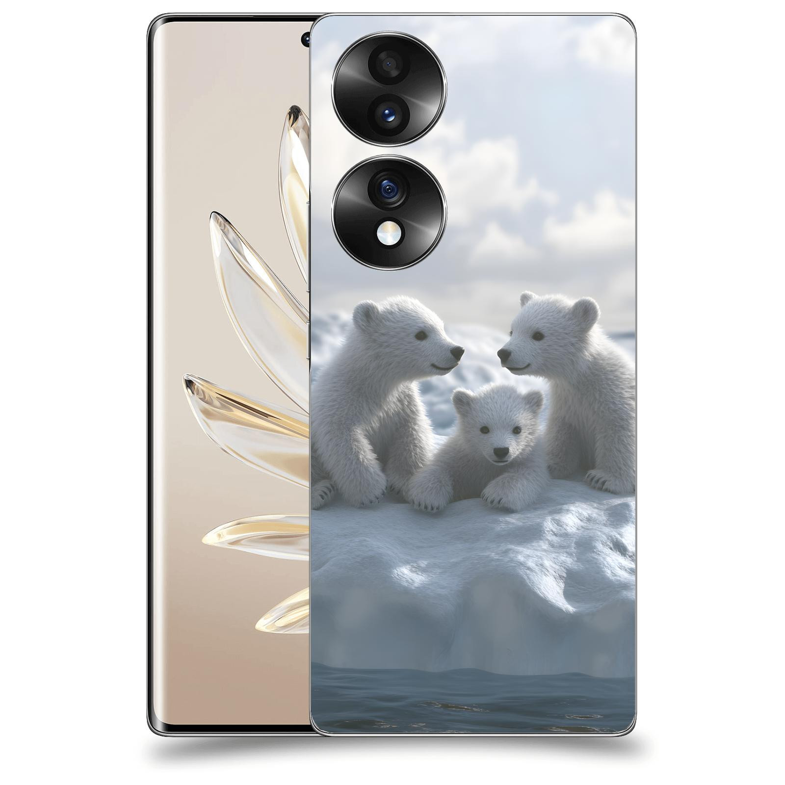 ACOVER Kryt na mobil Honor 70 - Medvíďata