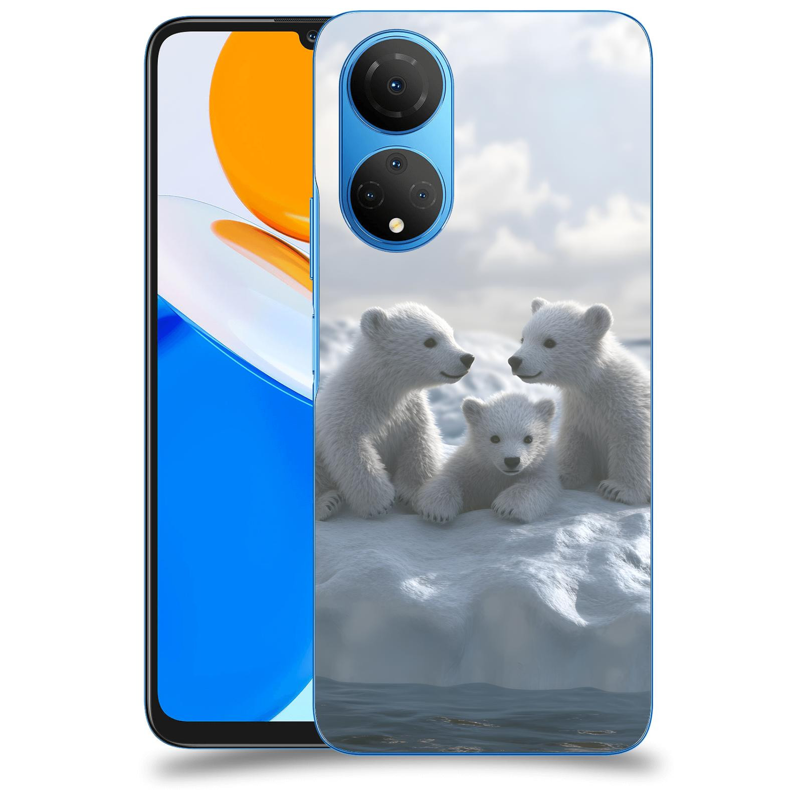 ACOVER Kryt na mobil Honor X7 - Medvíďata