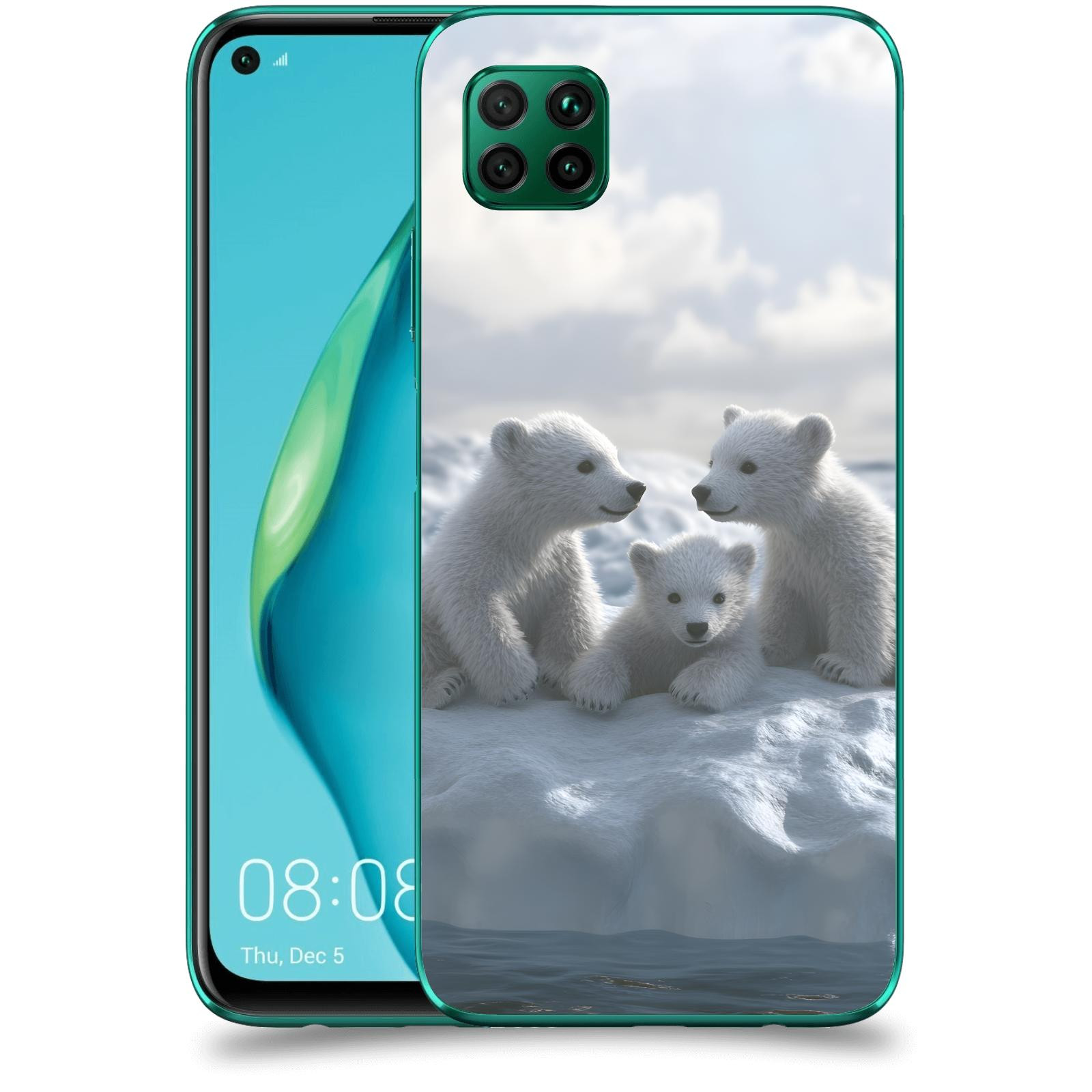 ACOVER Kryt na mobil Huawei P40 Lite - Medvíďata