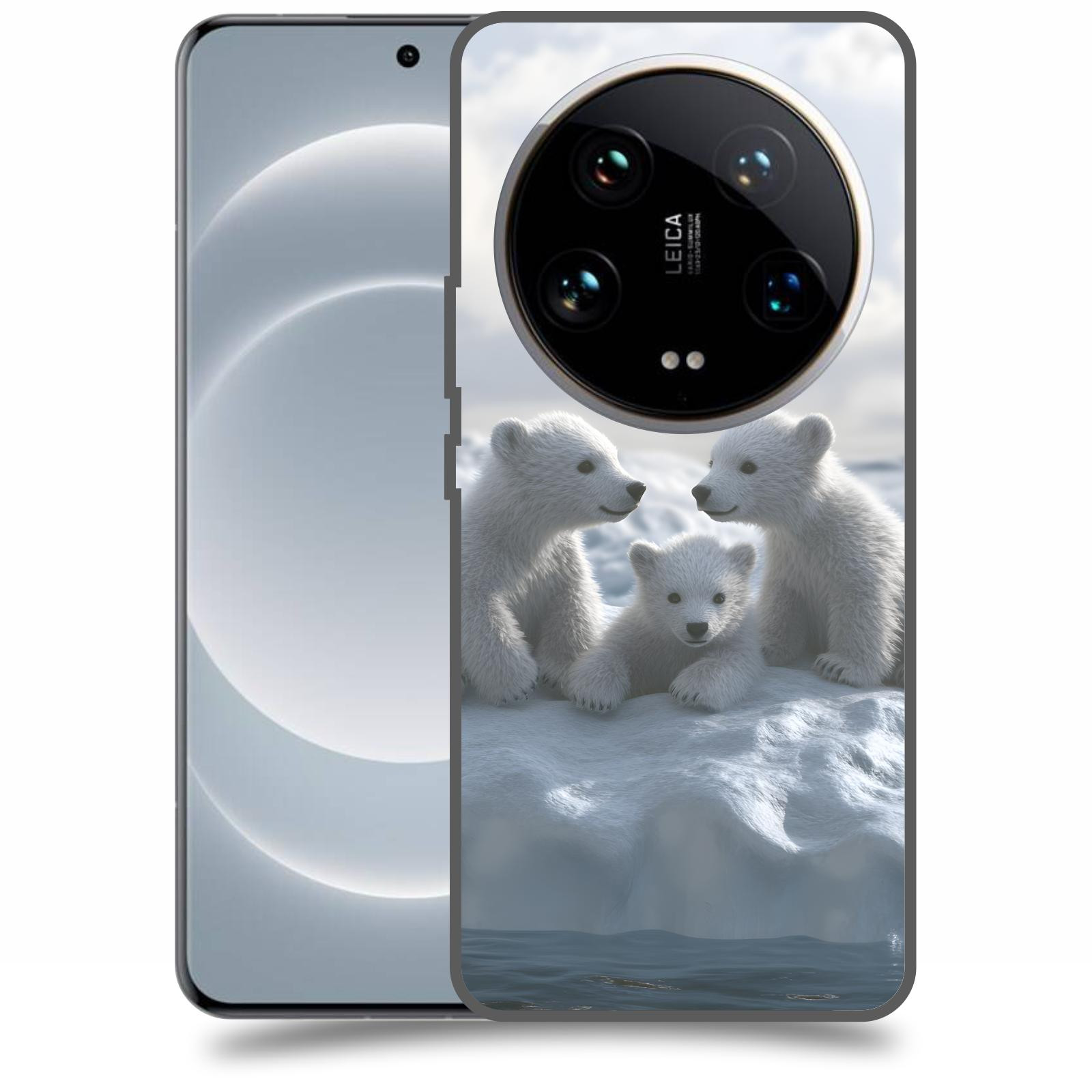 ACOVER Kryt na mobil Xiaomi 14 Ultra - Medvíďata