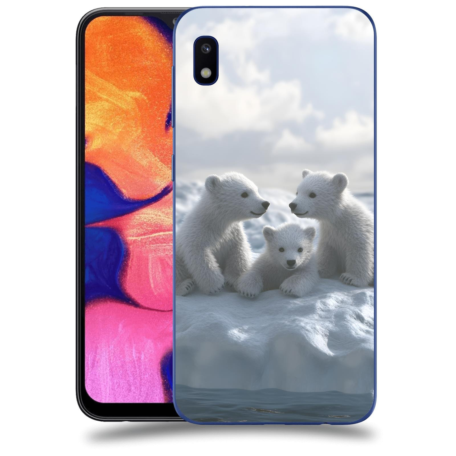 ACOVER Kryt na mobil Samsung Galaxy A10 A105F - Medvíďata