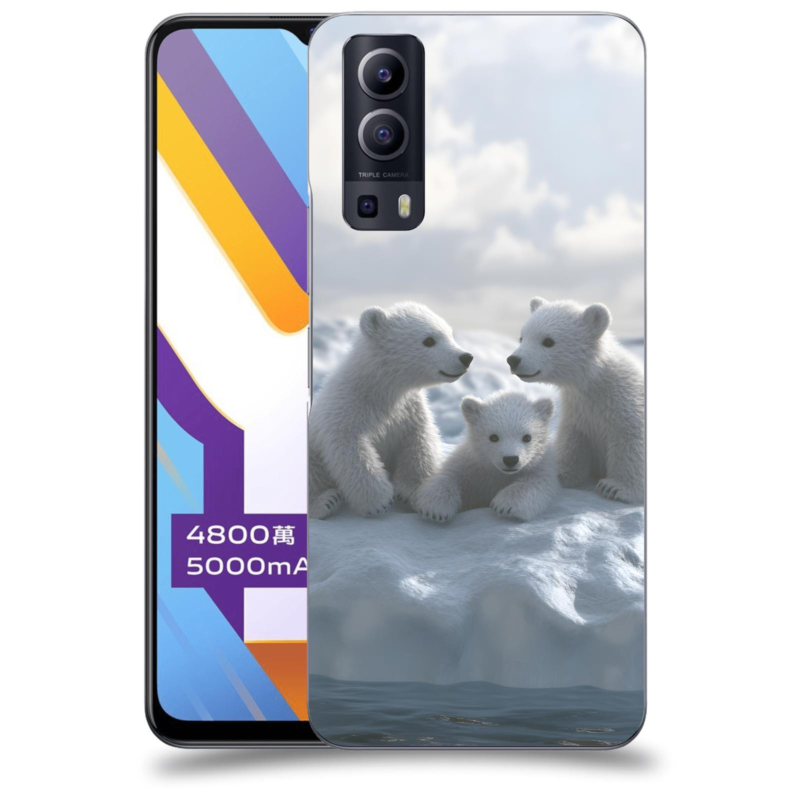 ACOVER Kryt na mobil Vivo Y52 5G - Medvíďata